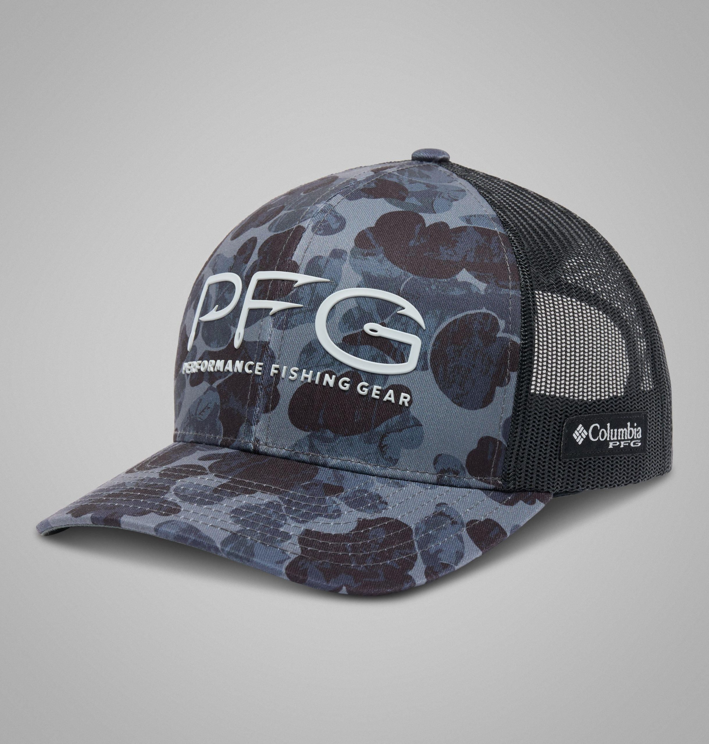 pfg camo snap back ballcaps