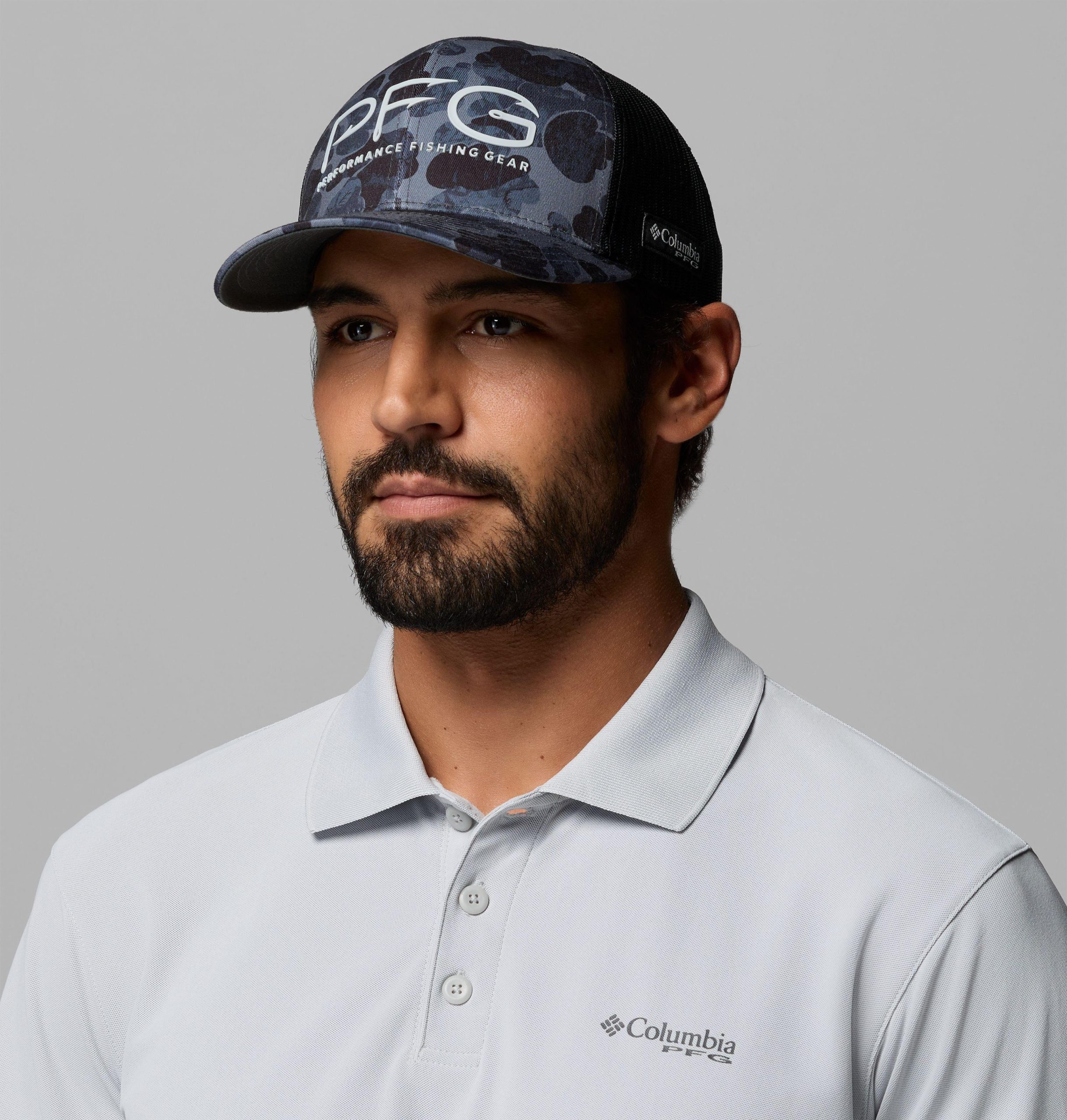 pfg camo snap back ballcaps