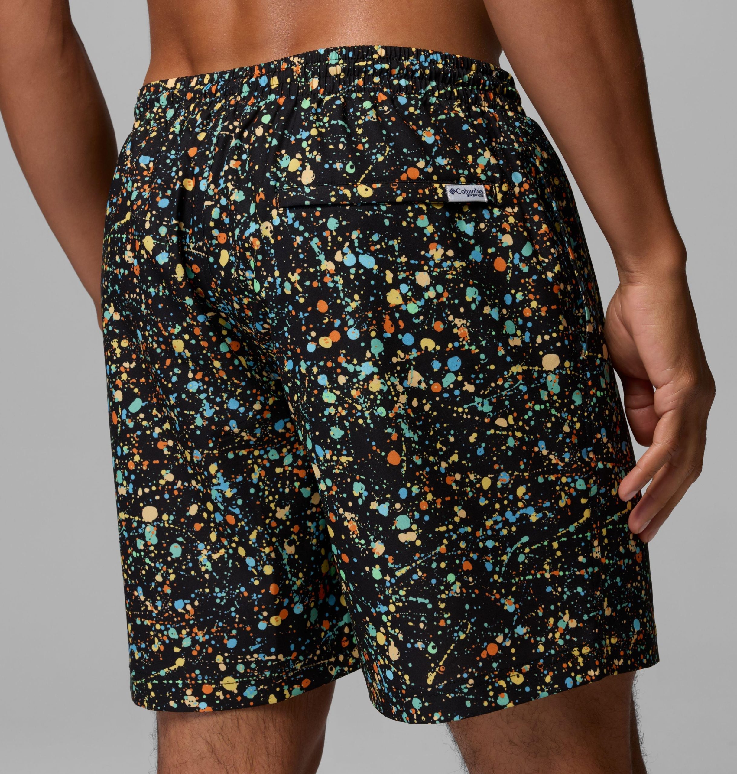herre pfg rambler x bentley-shorts med trykk