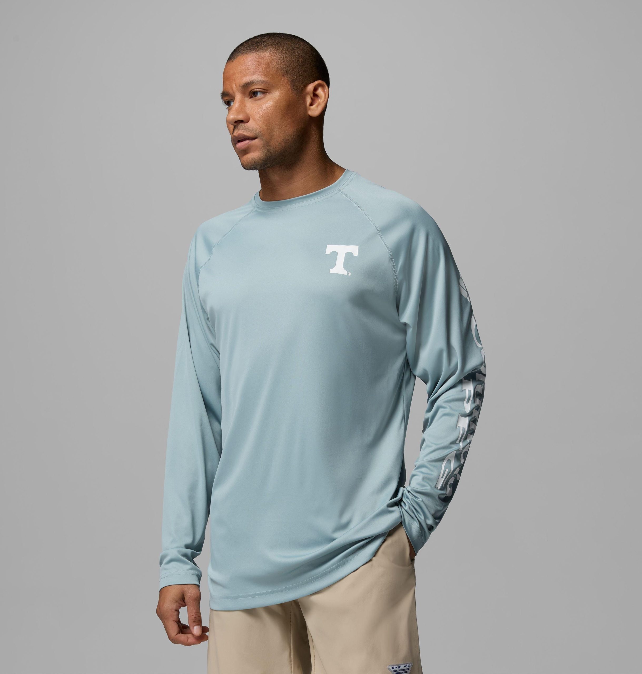 herre collegiate pfg terminal tackle langermet skjorte – tennessee
