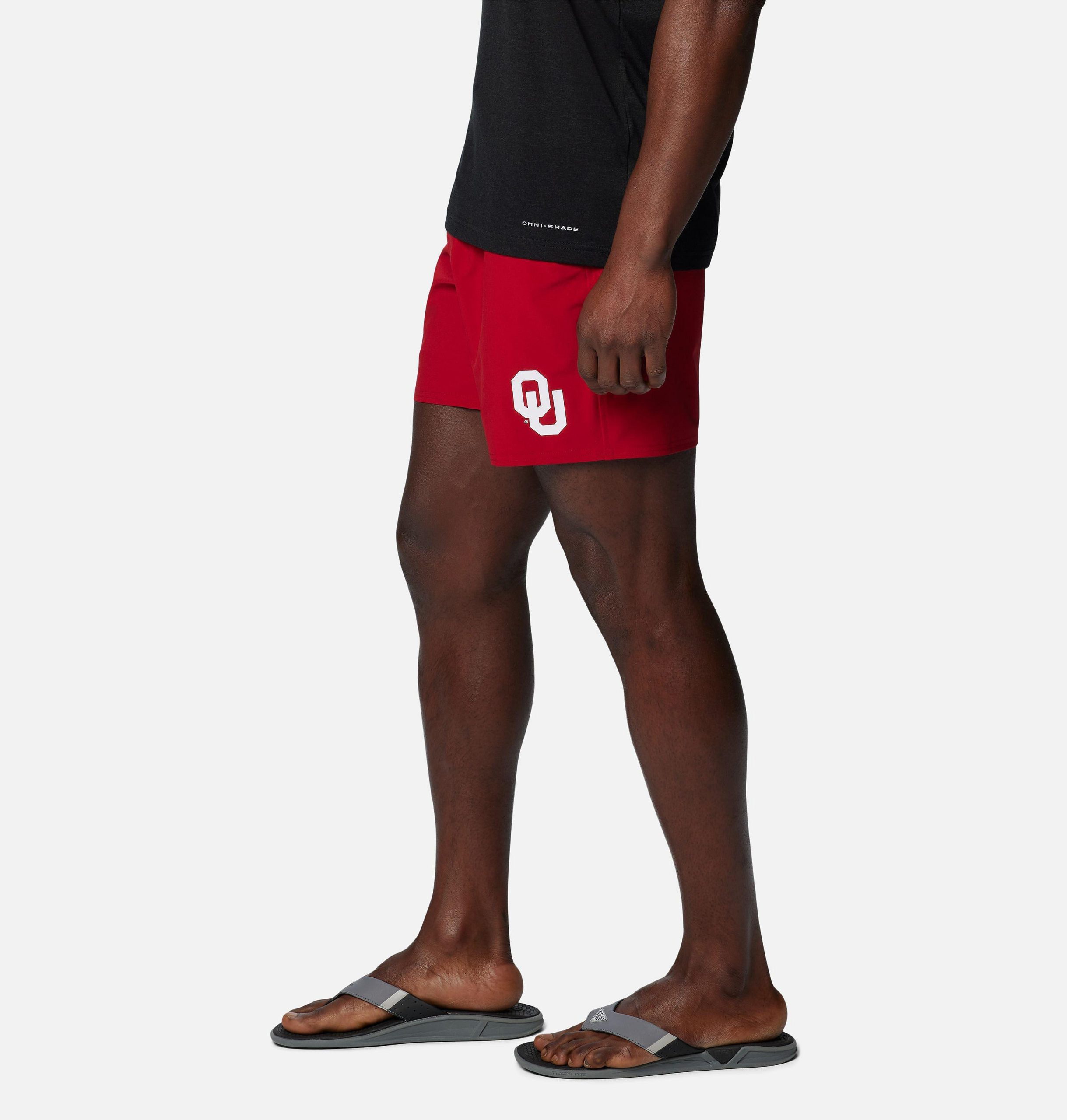 herre collegiate pfg terminal roamer stretch shorts – oklahoma