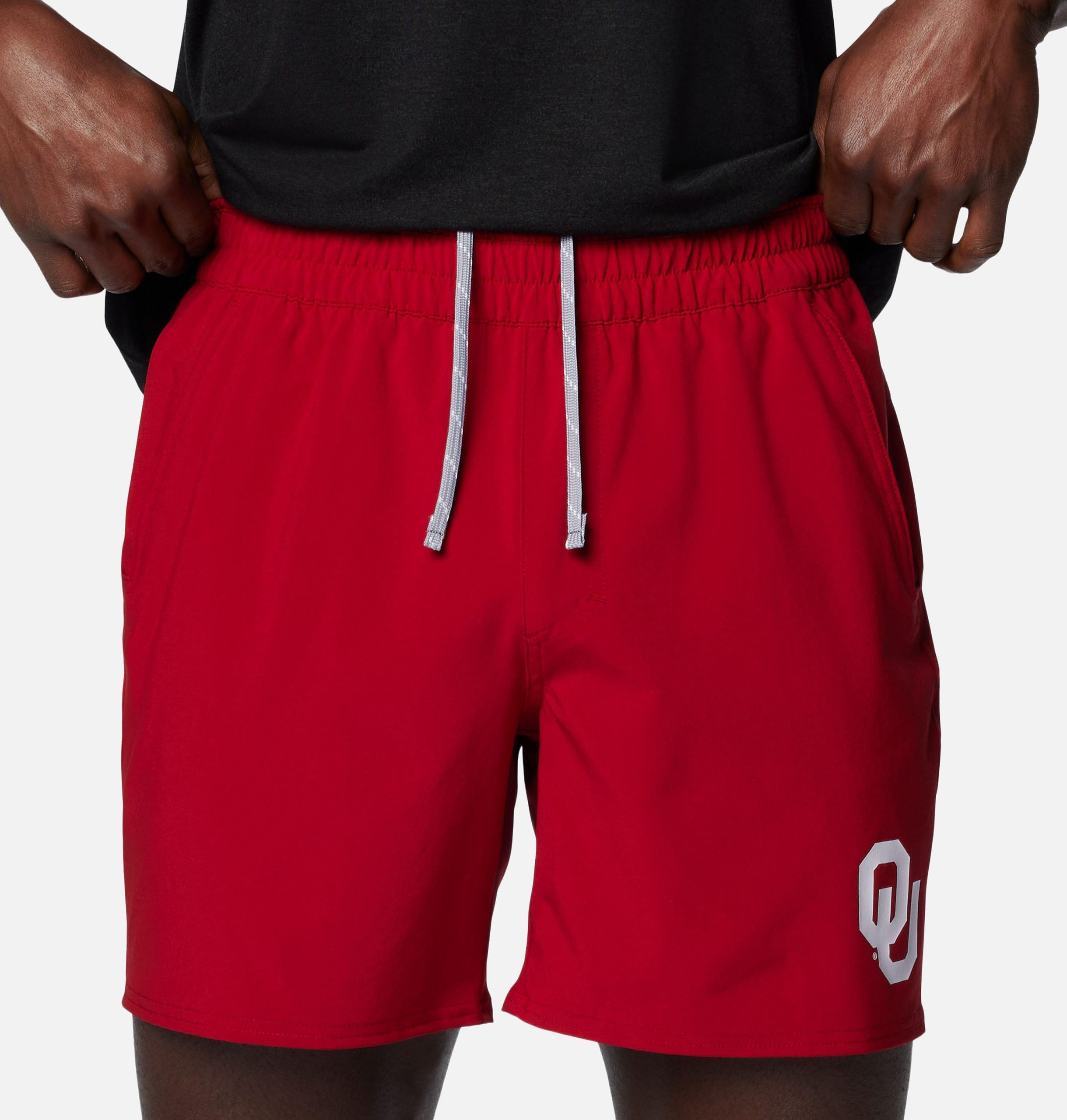 herre collegiate pfg terminal roamer stretch shorts – oklahoma