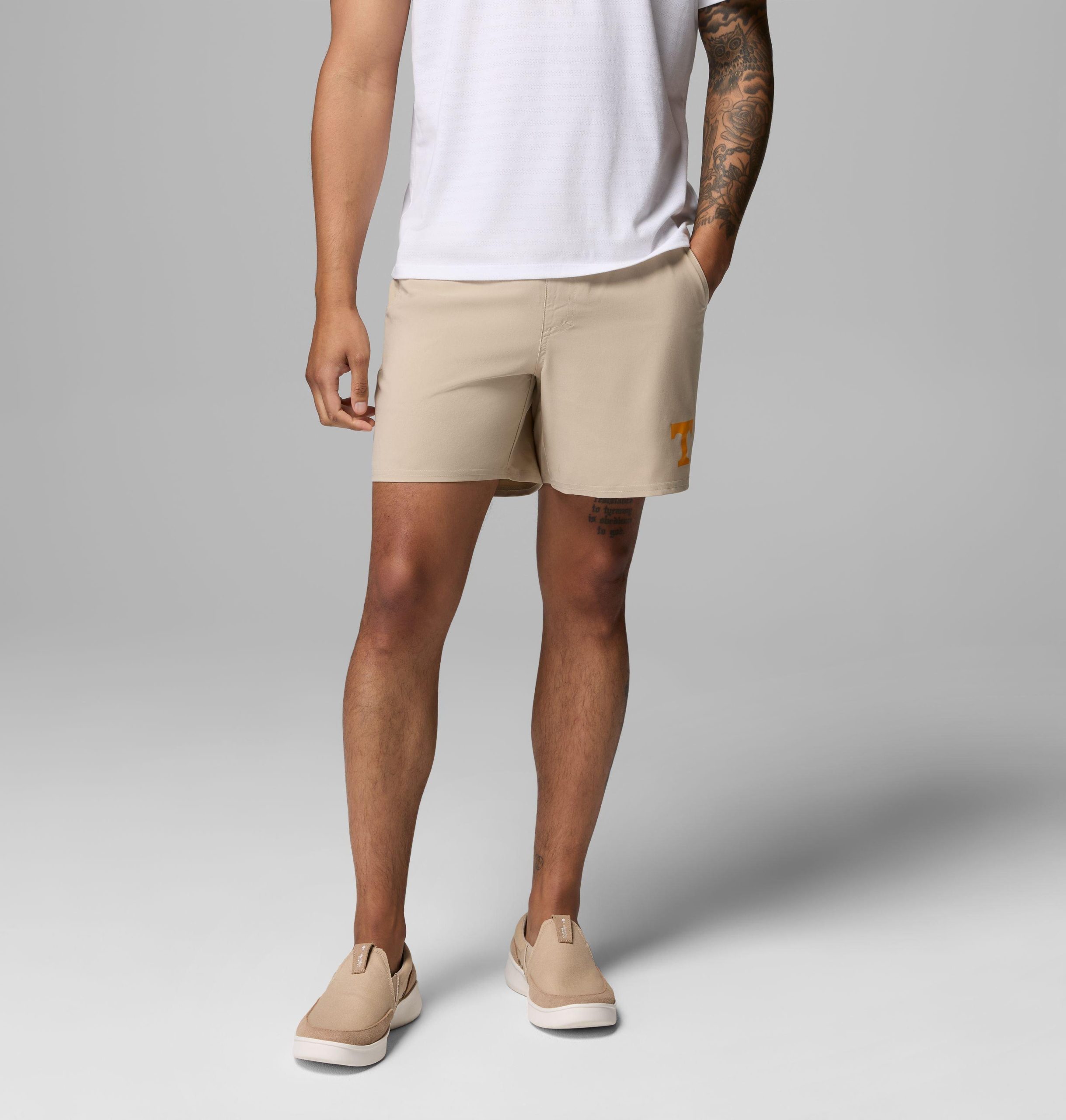 herre collegiate pfg terminal roamer stretch shorts – tennessee