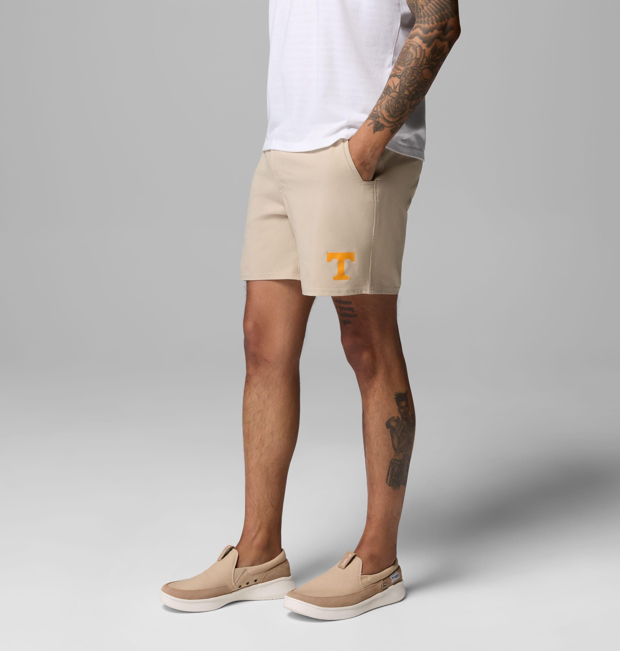herre collegiate pfg terminal roamer stretch shorts – tennessee