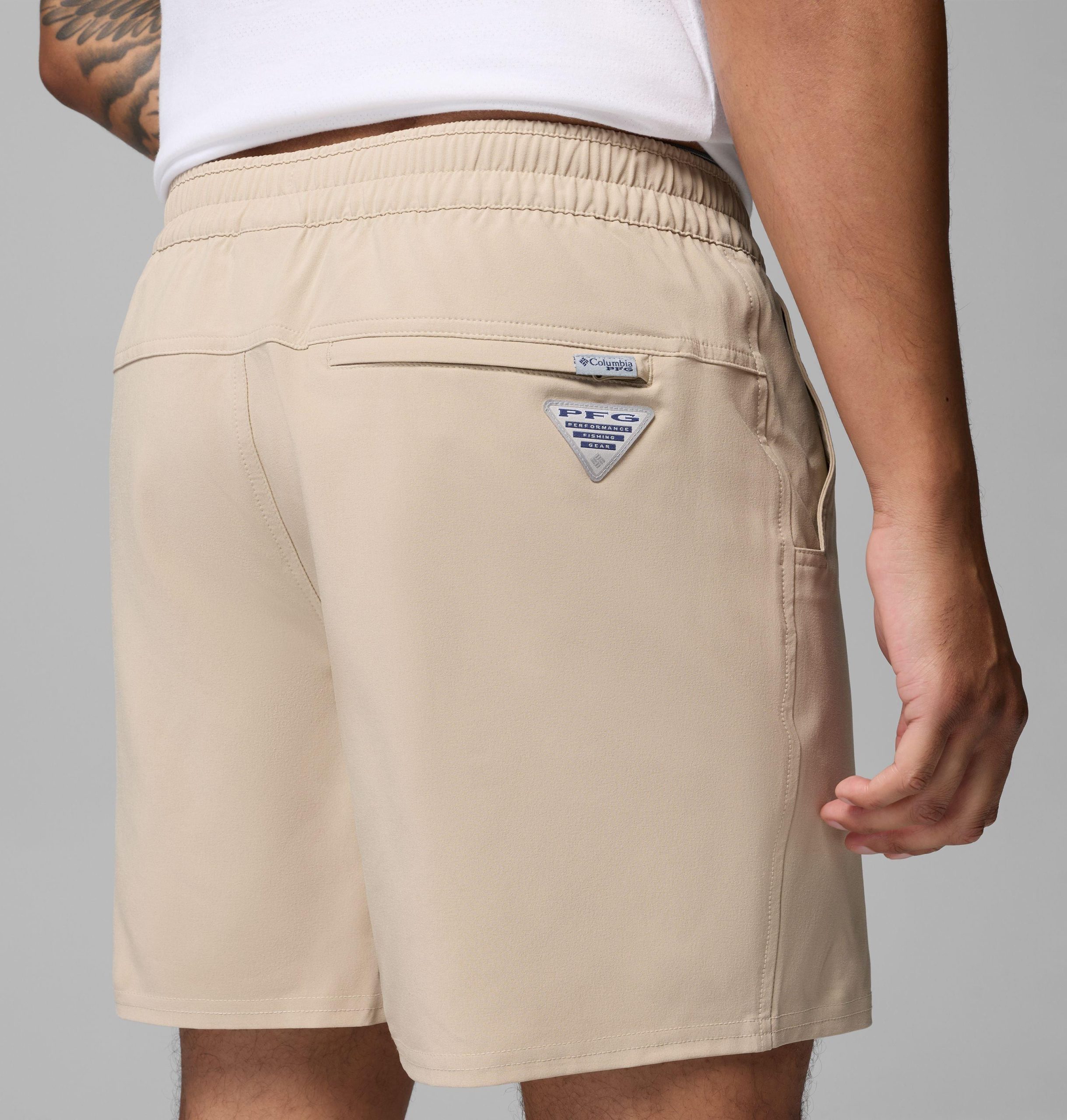 herre collegiate pfg terminal roamer stretch shorts – tennessee
