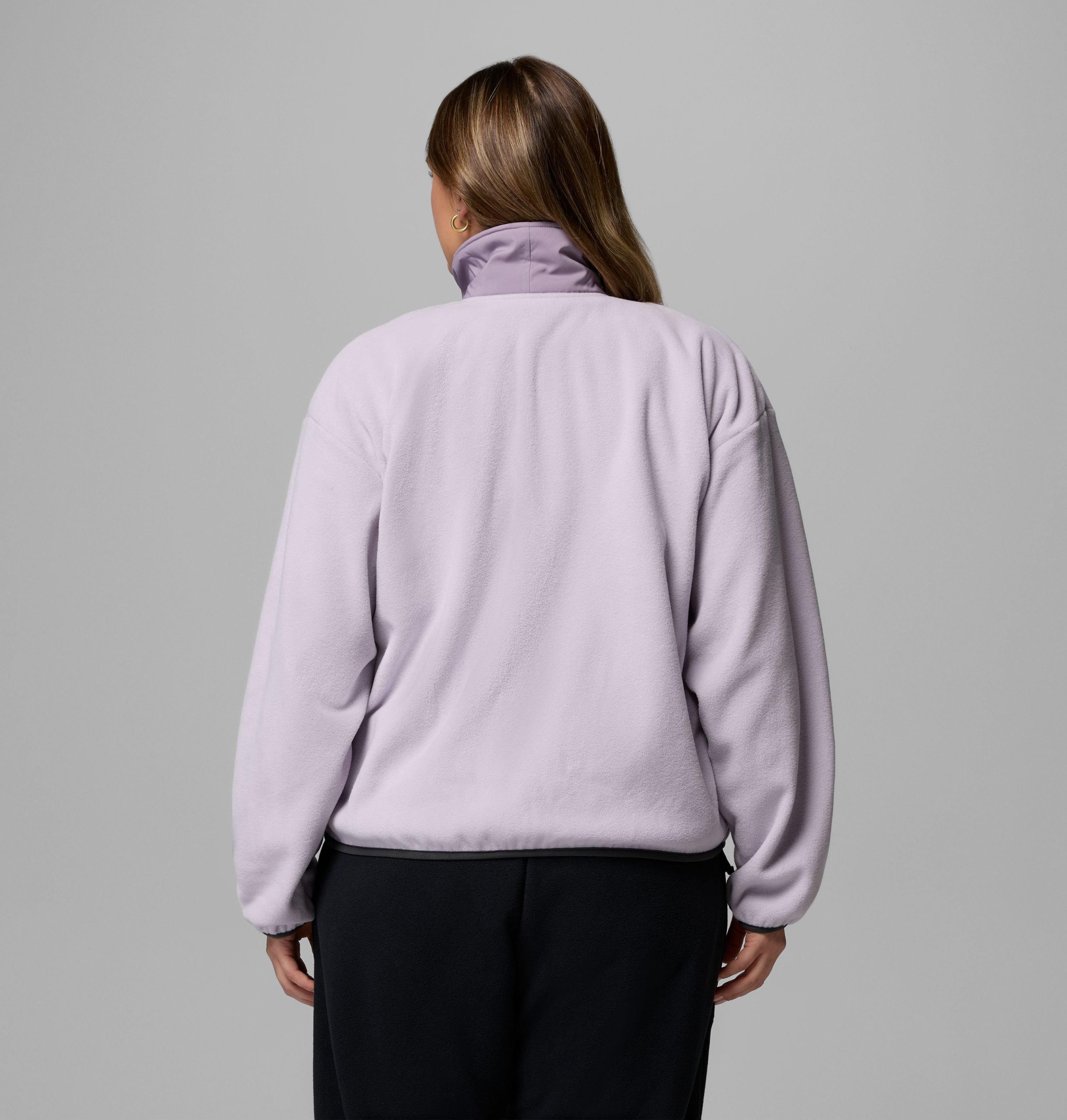 dame sequoia grove full zip fleece – plus size