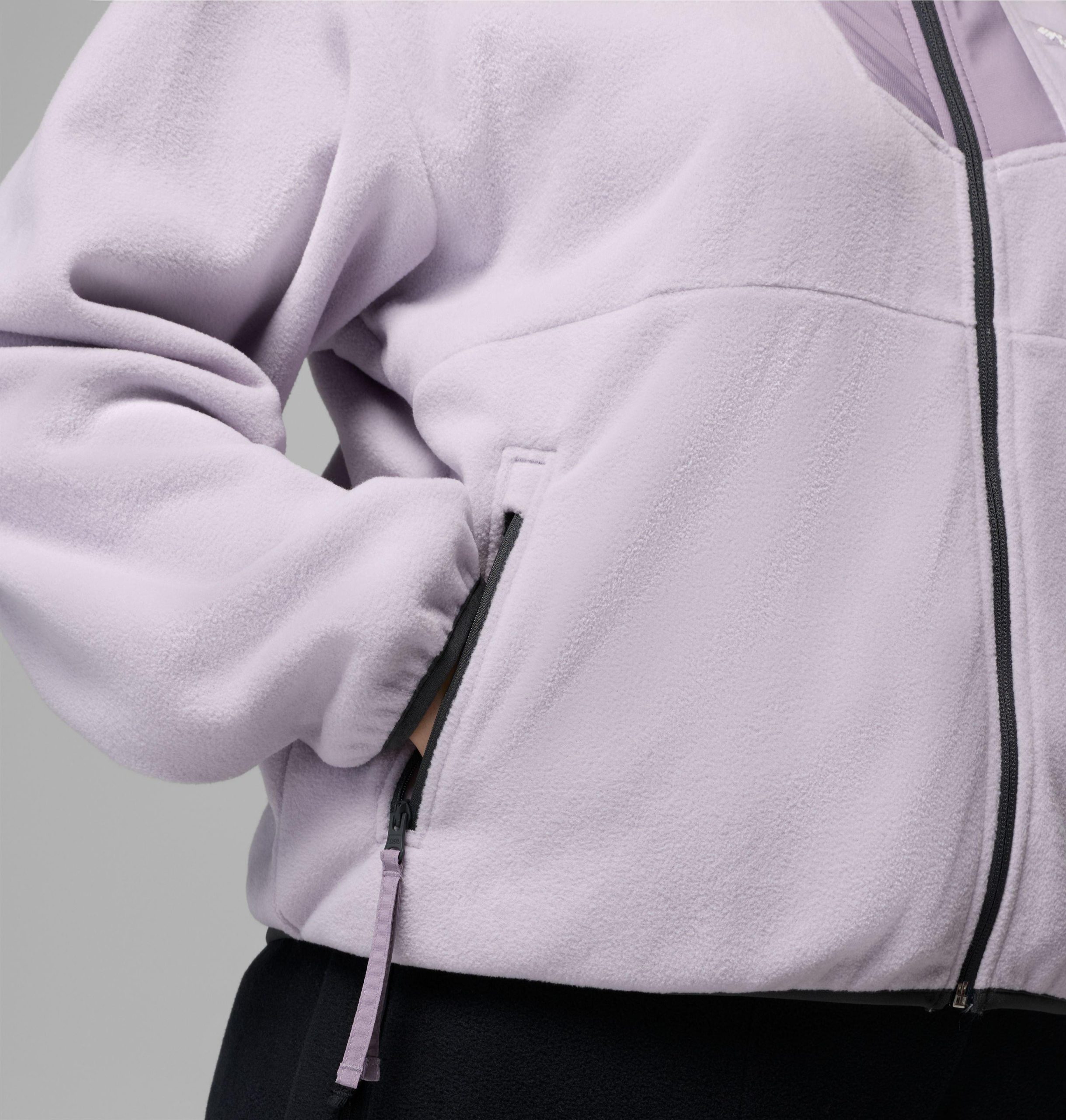 dame sequoia grove full zip fleece – plus size