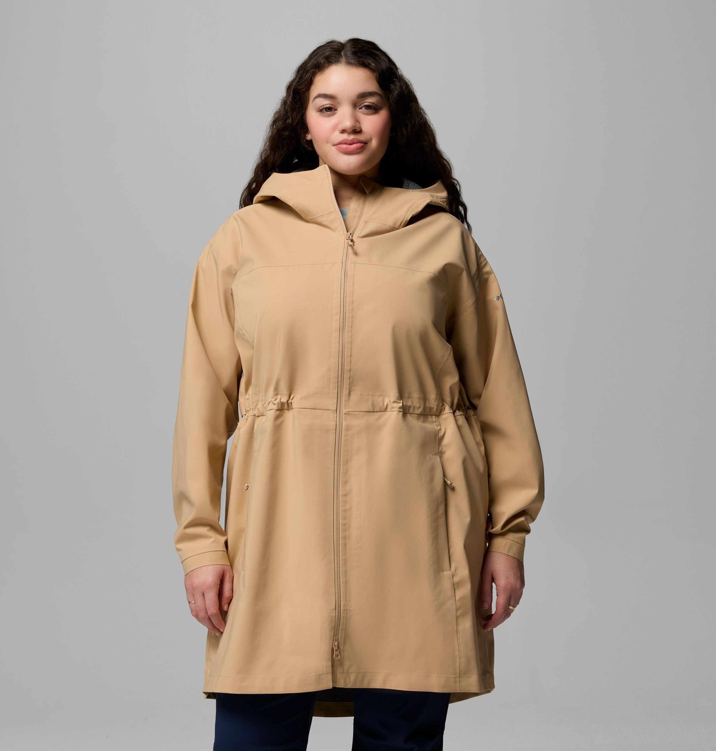 dame weekend adventure ii langt skall - plus size