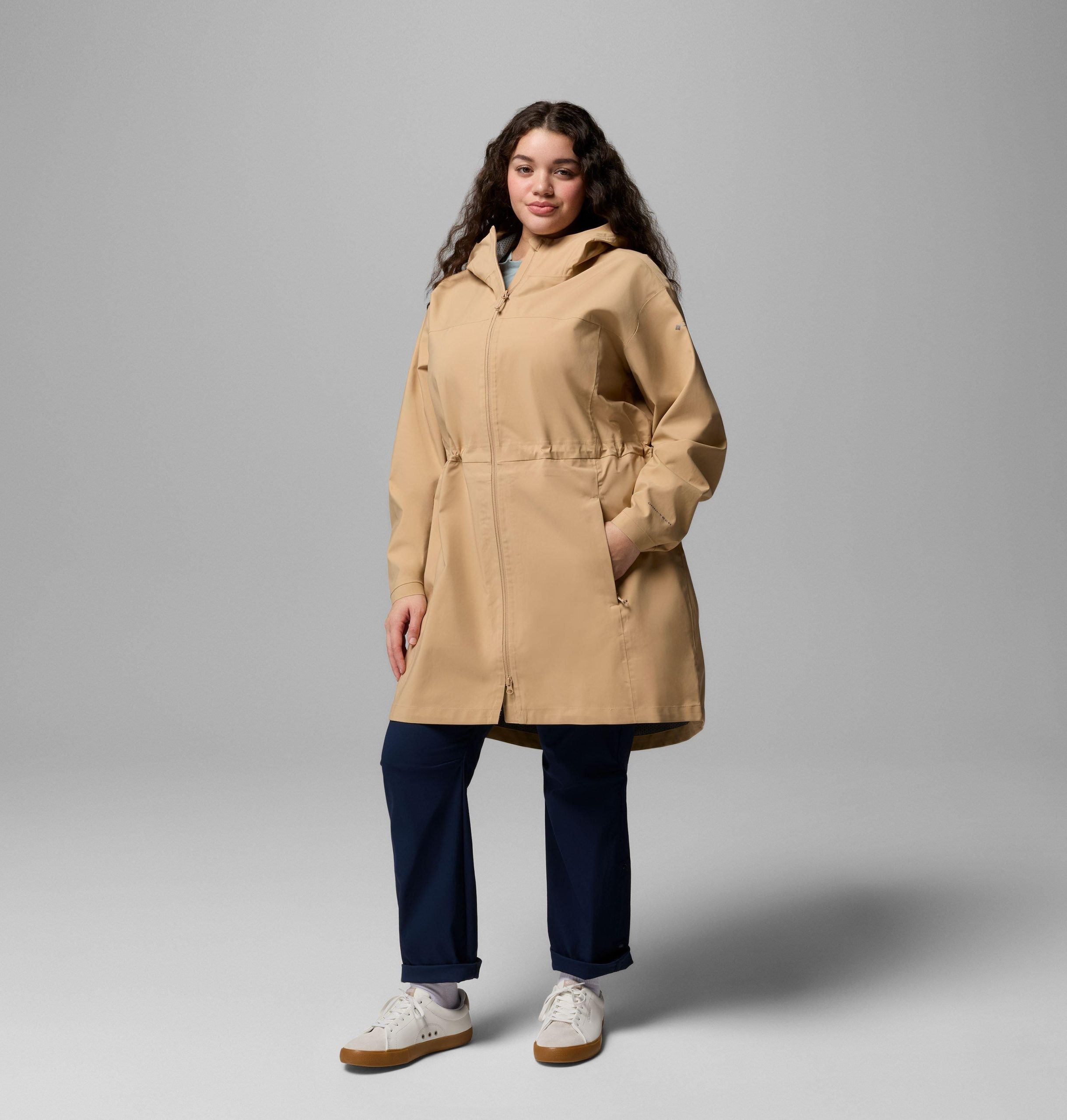 dame weekend adventure ii langt skall - plus size