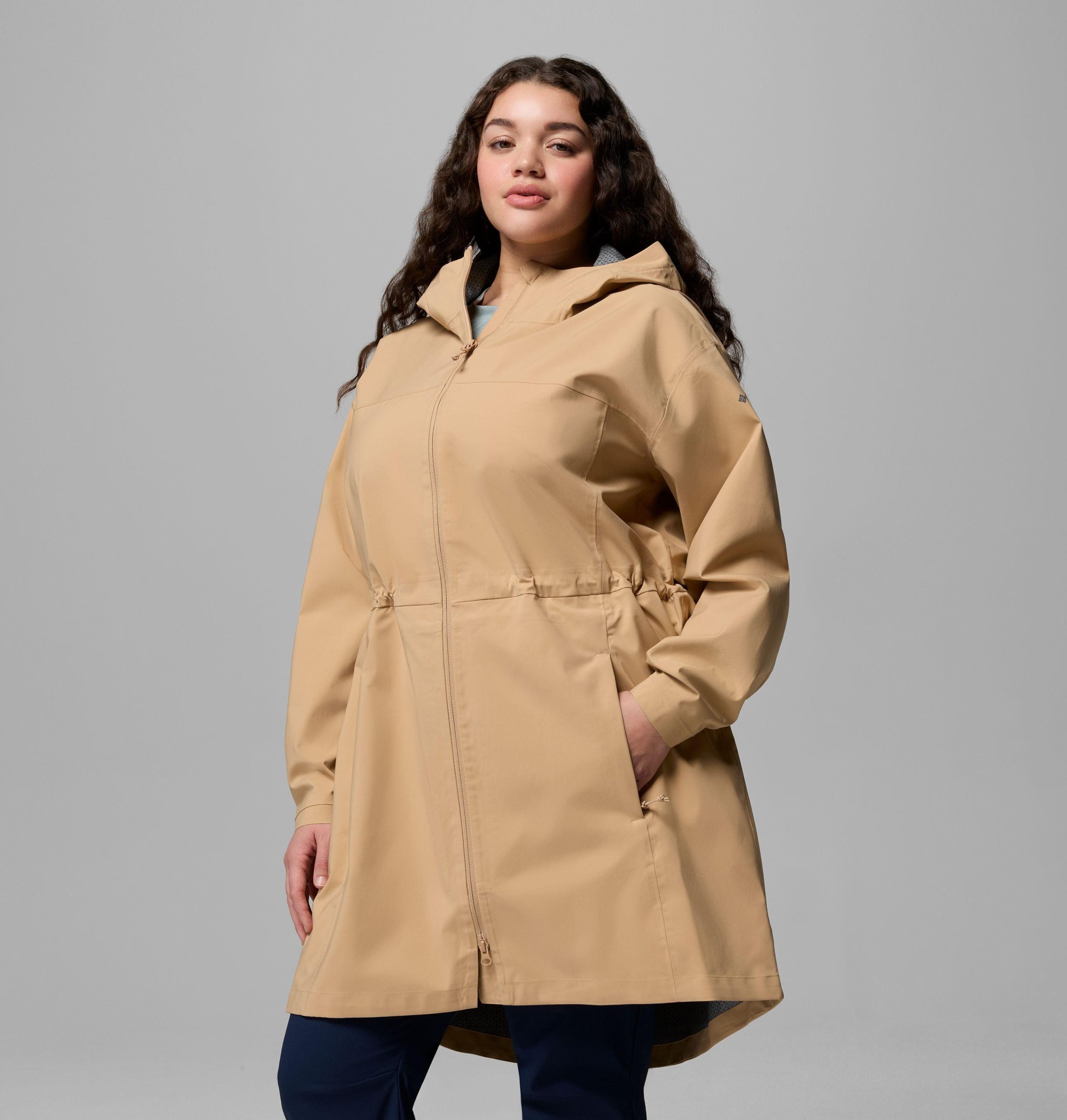 dame weekend adventure ii langt skall - plus size