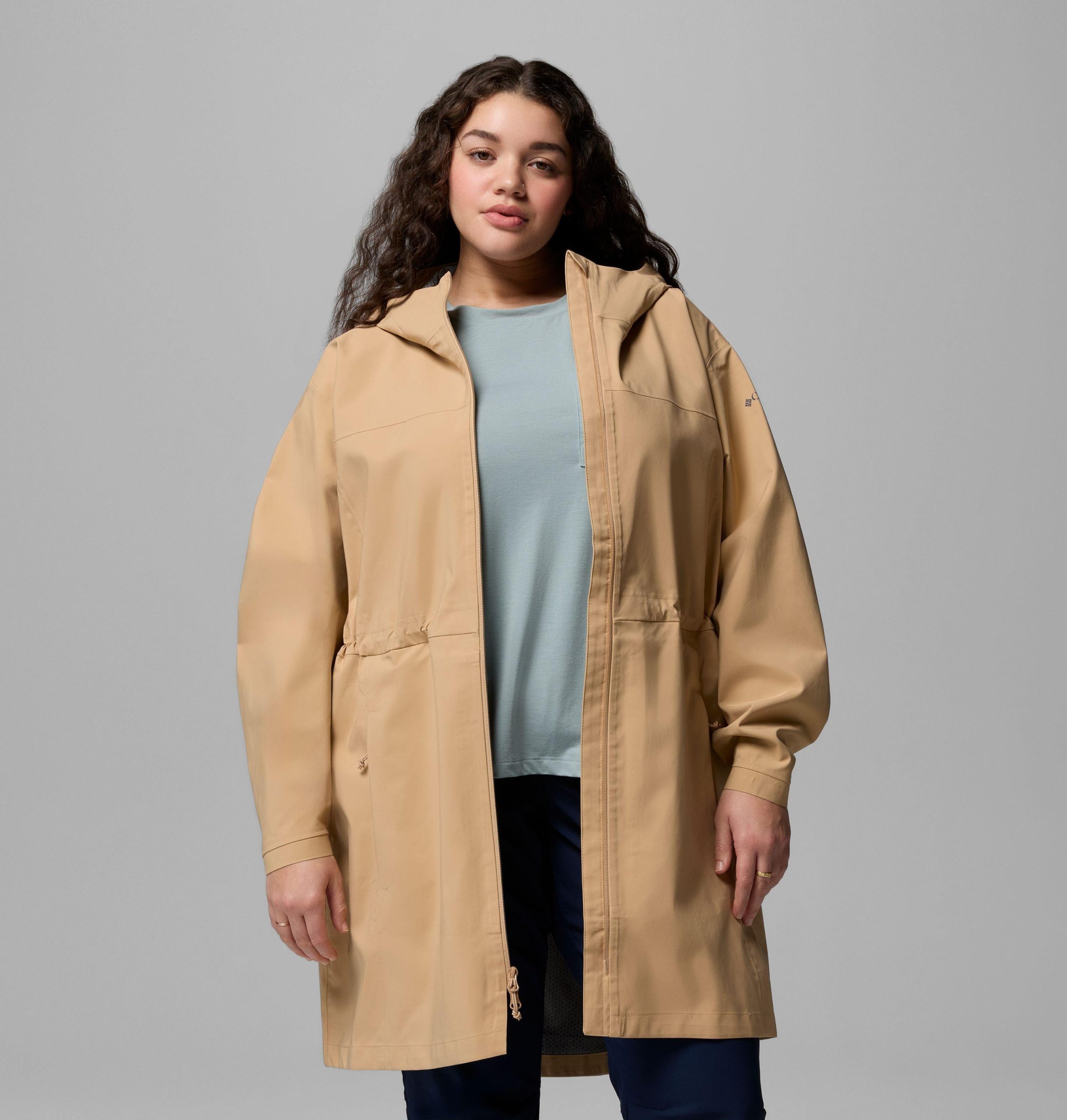 dame weekend adventure ii langt skall - plus size