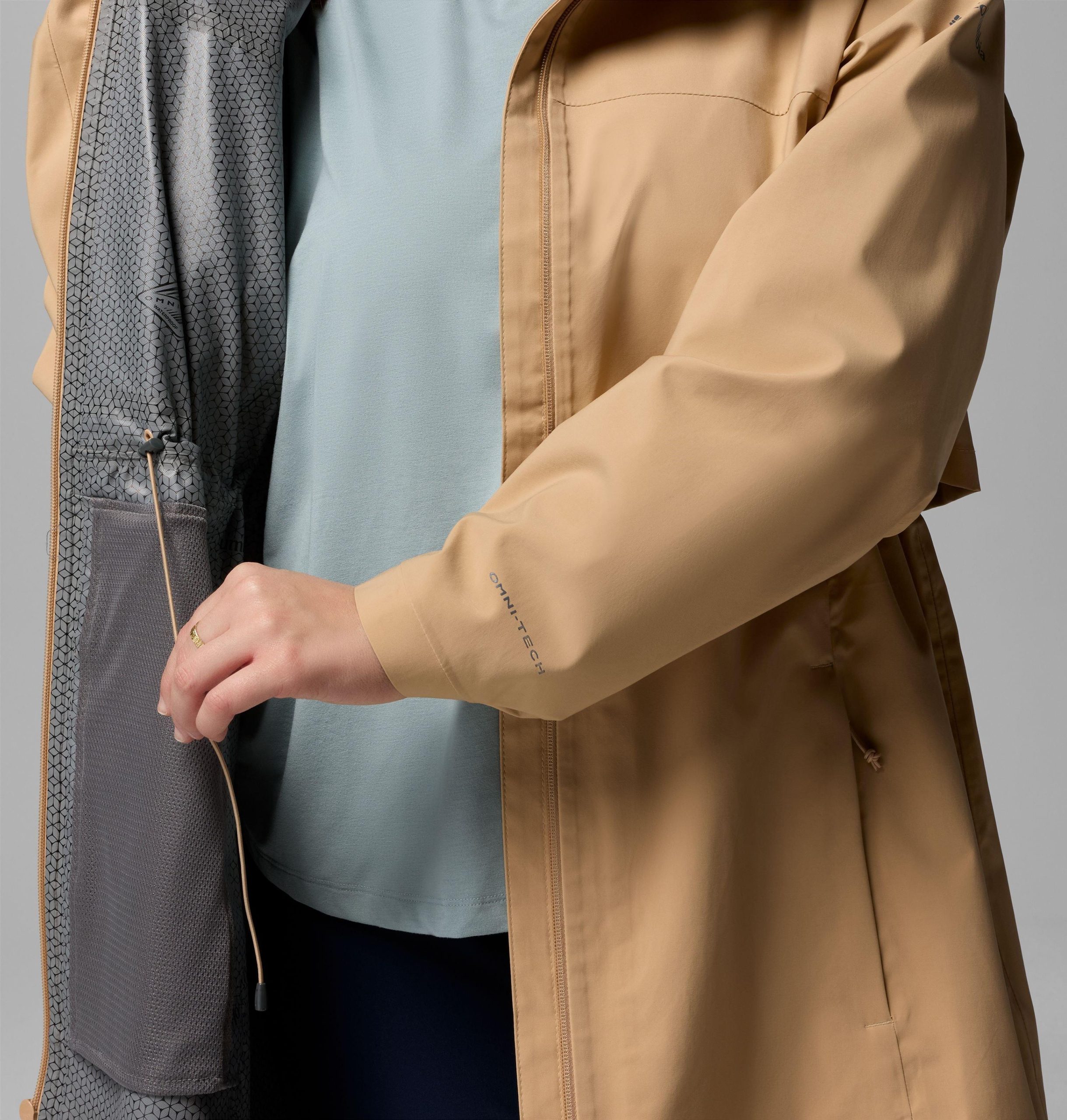 dame weekend adventure ii langt skall - plus size