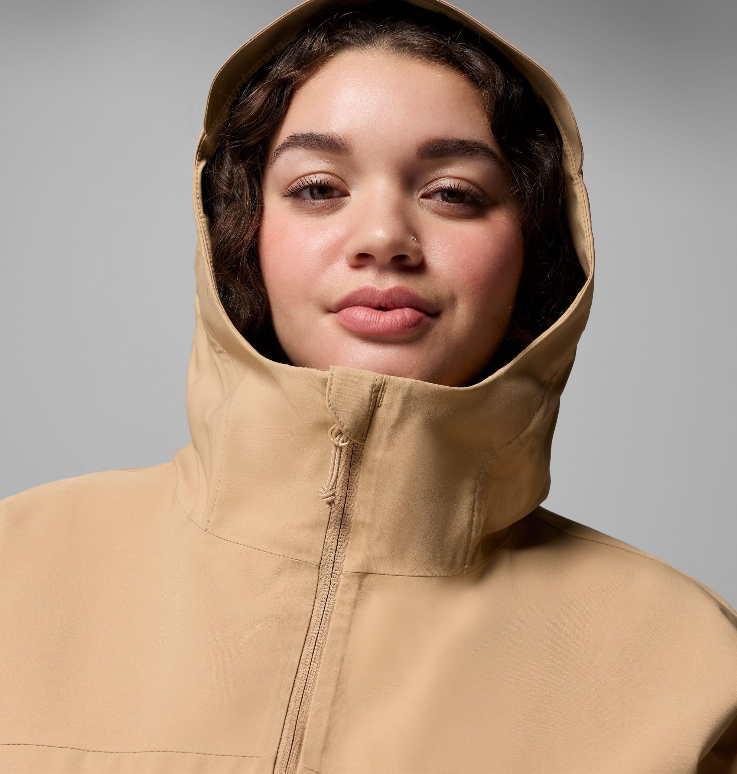 dame weekend adventure ii langt skall - plus size
