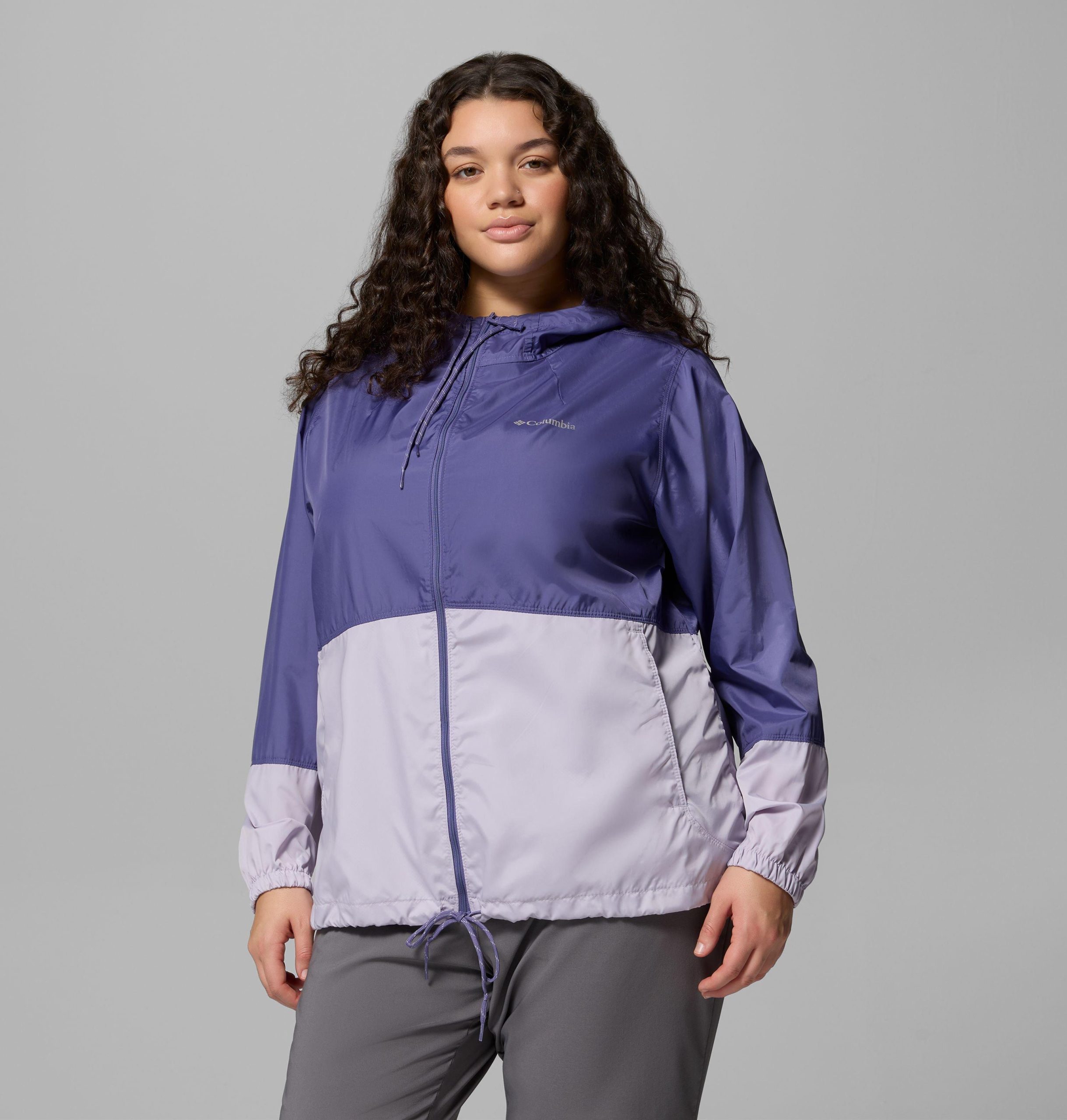 dame flash forward ii vindjakke – plus size