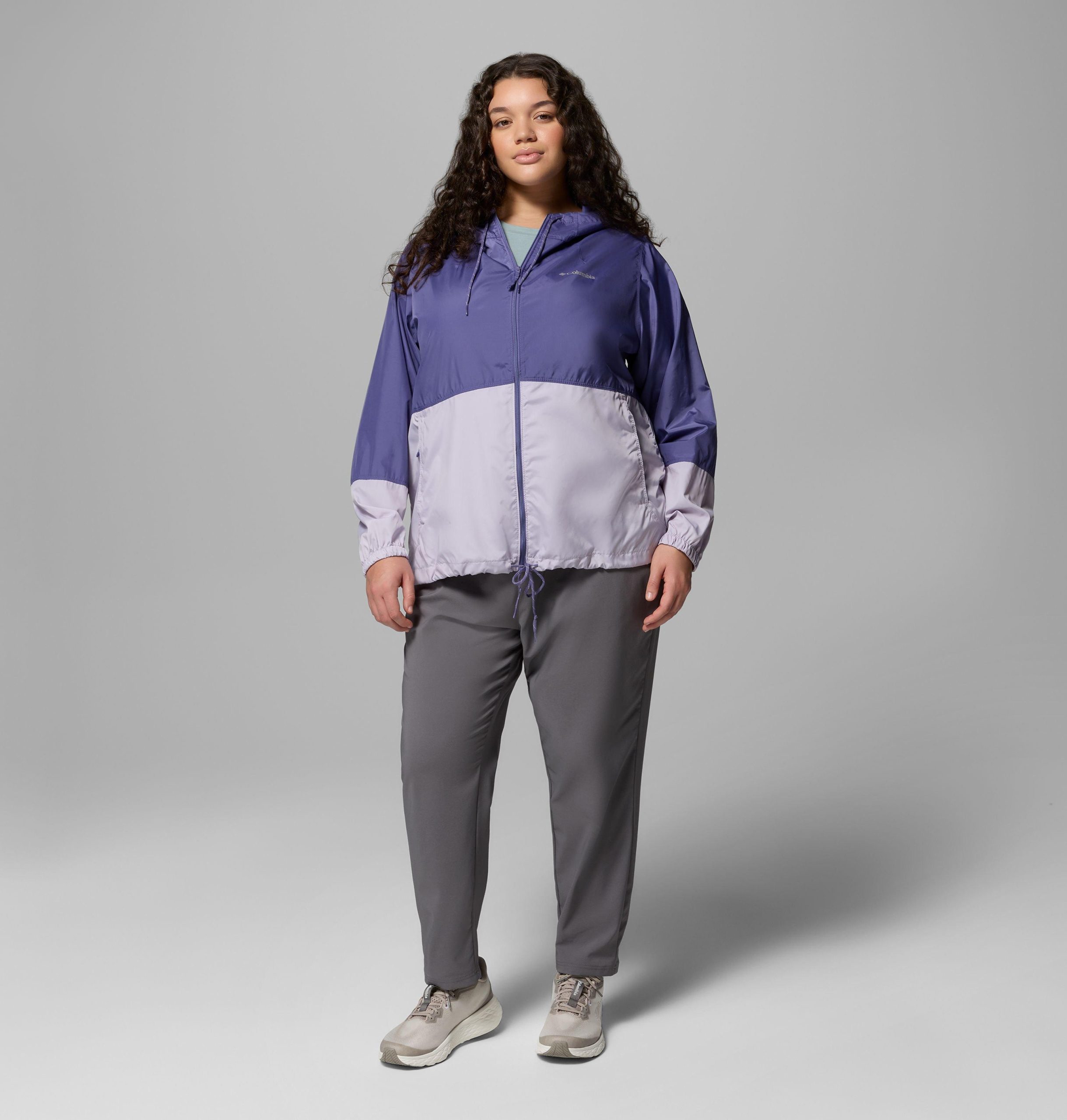 dame flash forward ii vindjakke – plus size