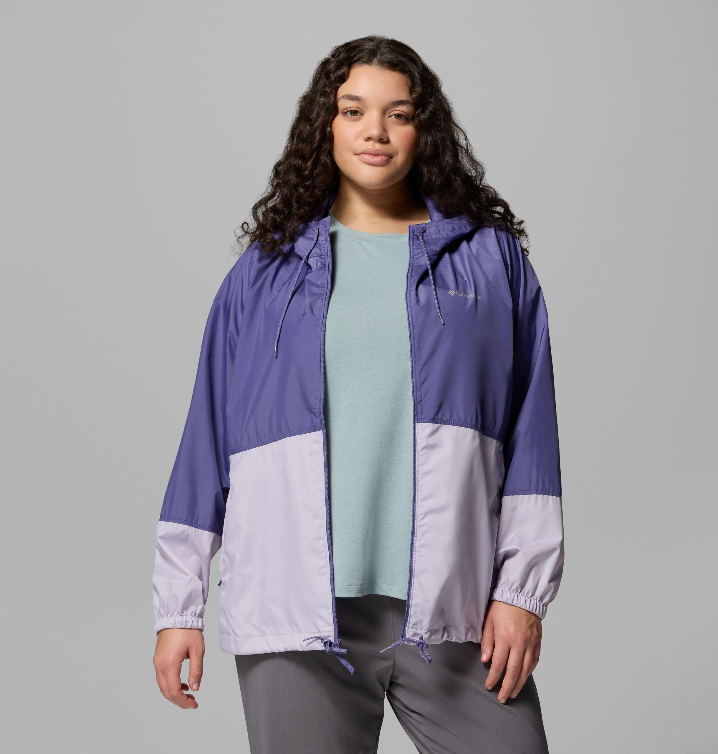 dame flash forward ii vindjakke – plus size