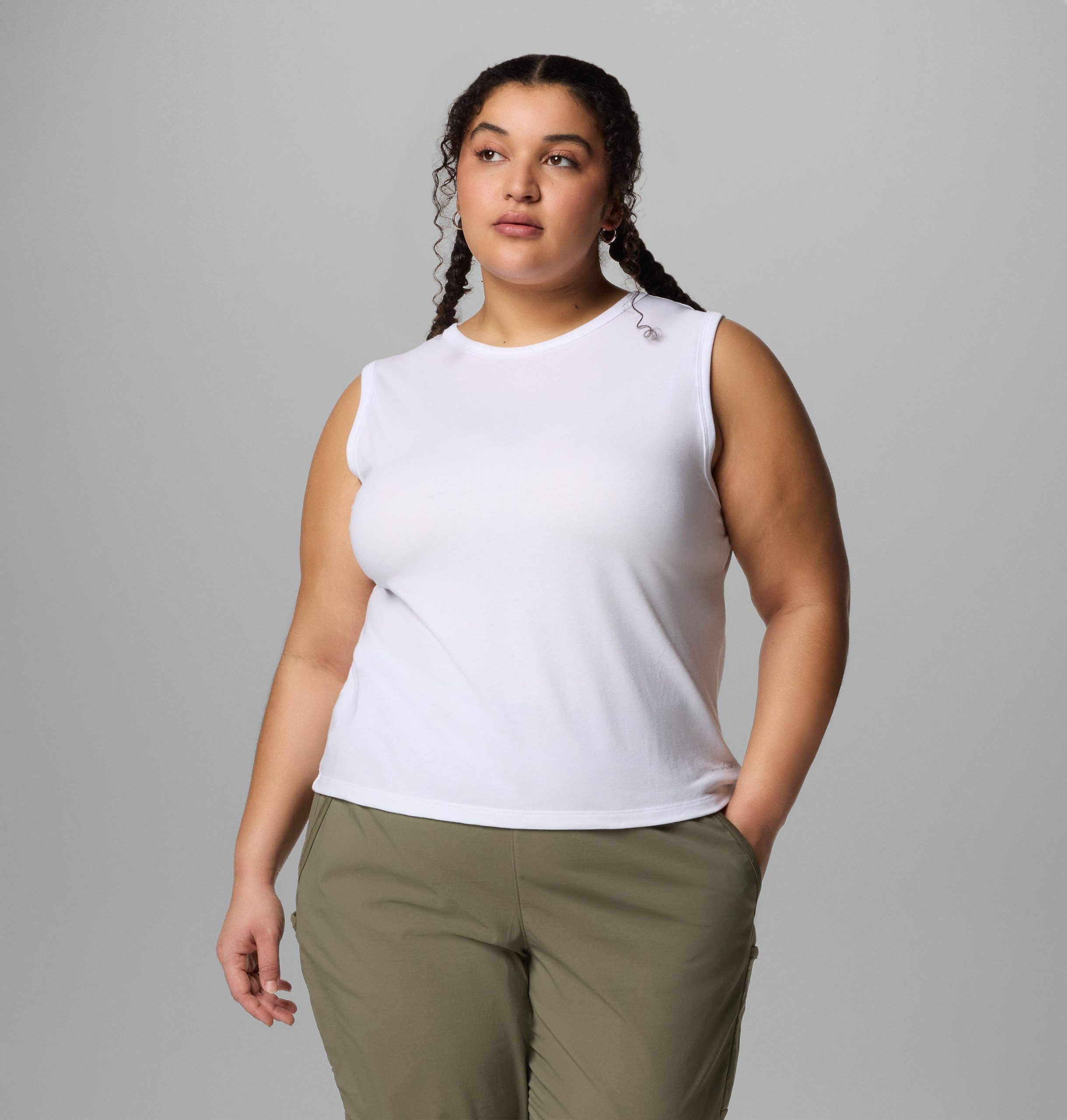 dame sun trek tank ii – plus size
