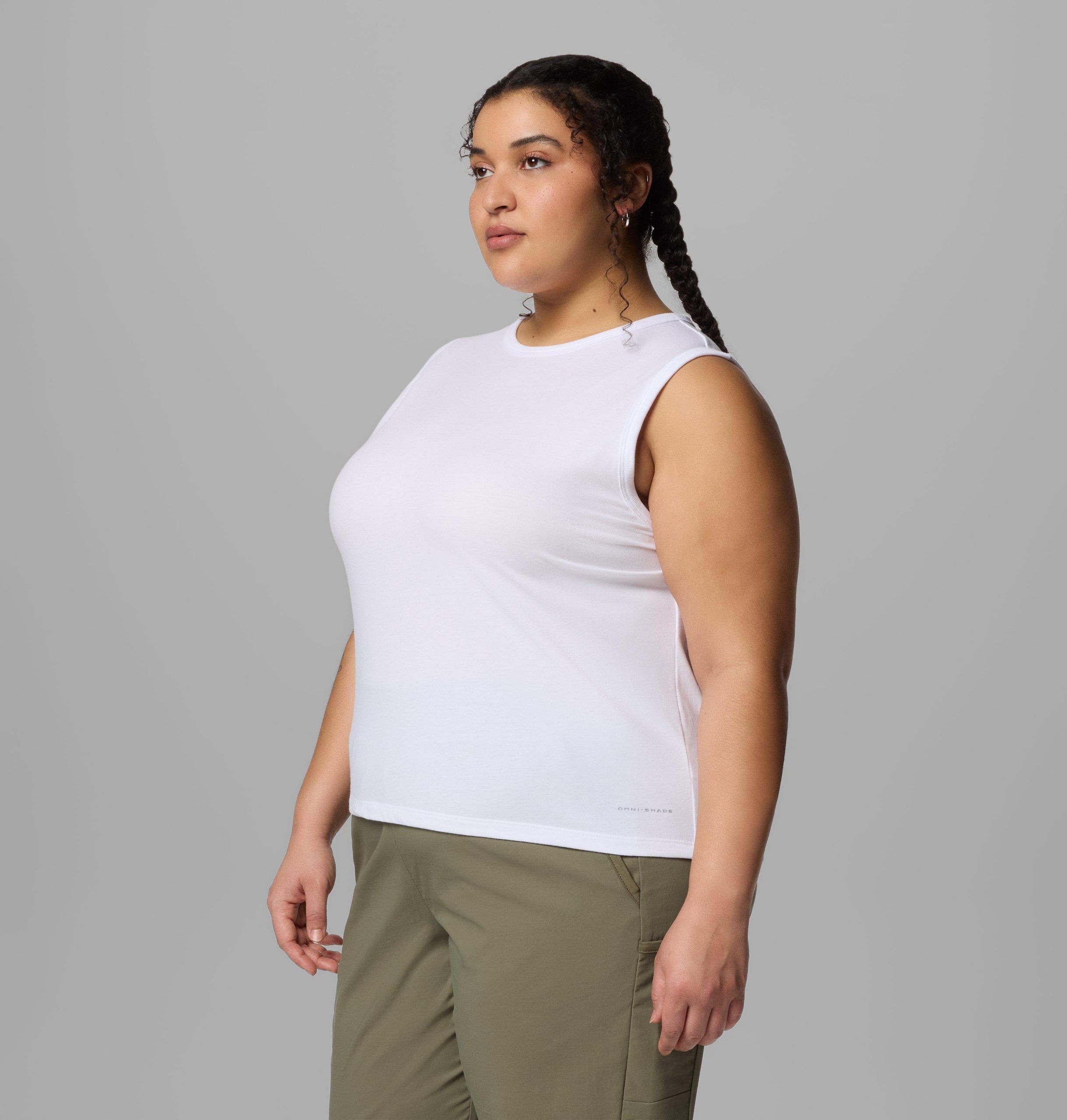 dame sun trek tank ii – plus size