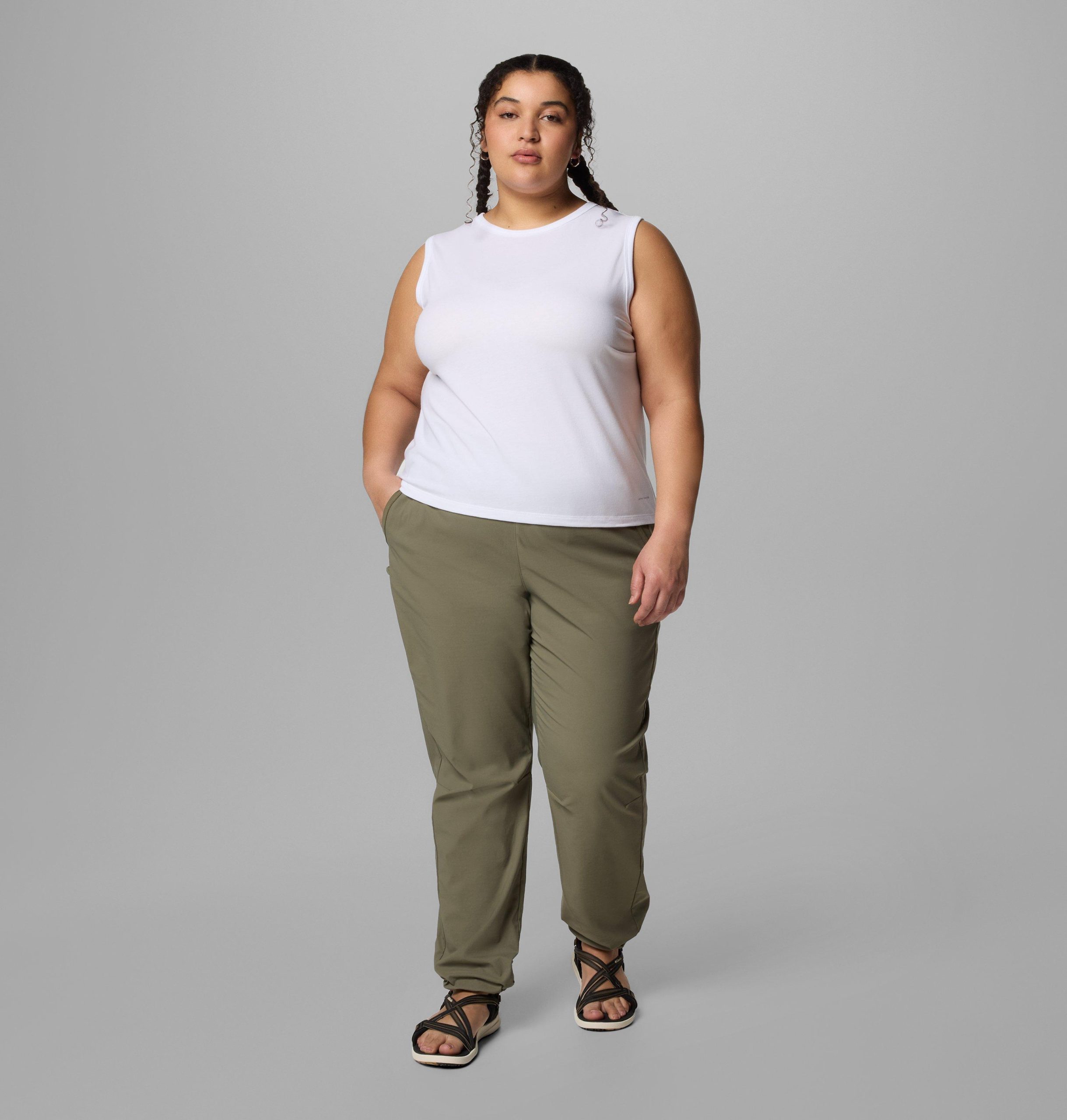 dame sun trek tank ii – plus size