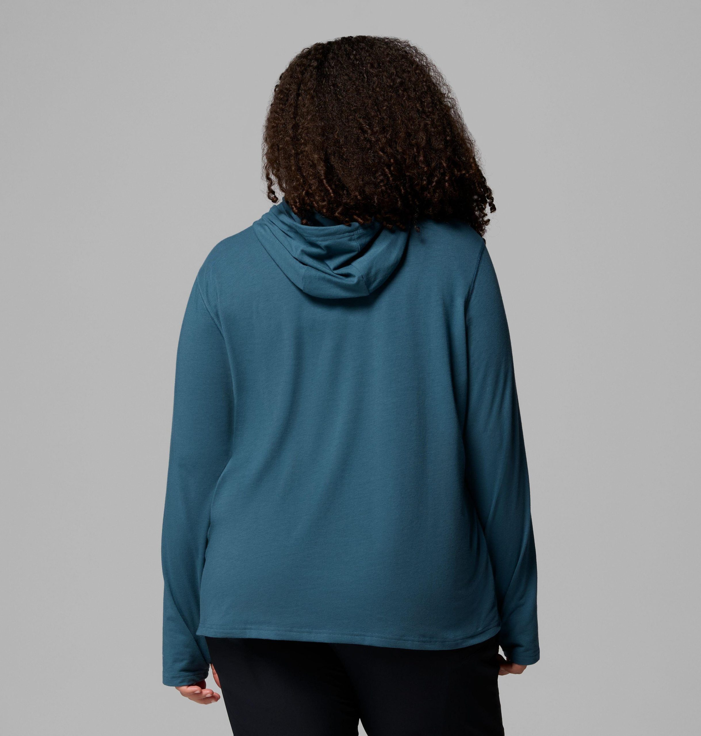 dame sun trek hettegenser ii – plus size
