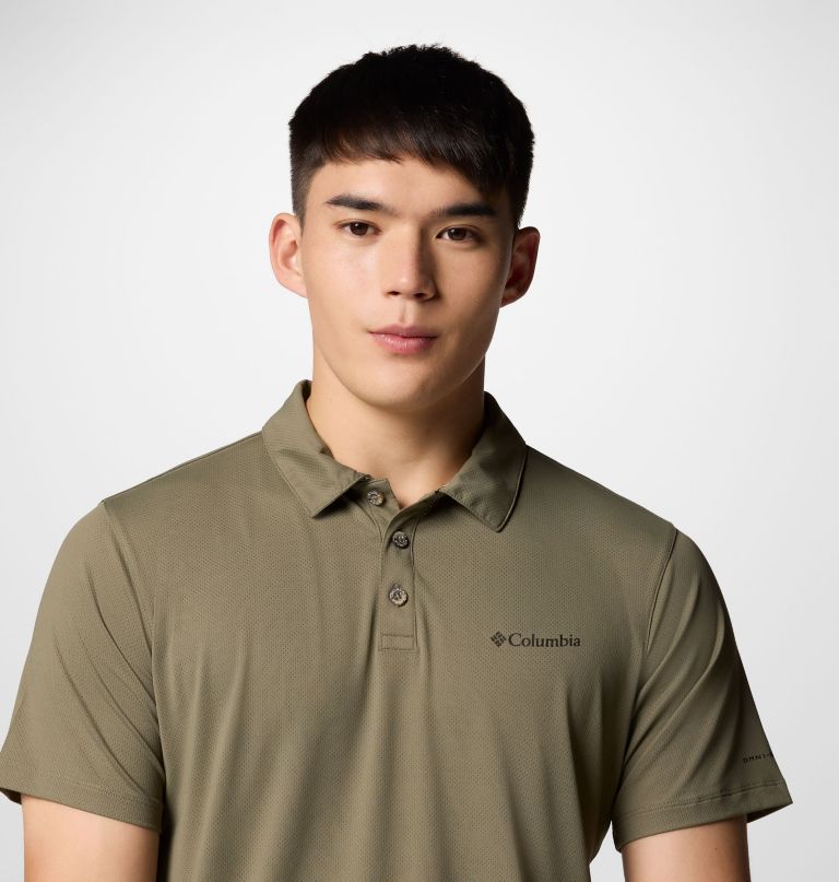 herre tech trail utility poloskjorte