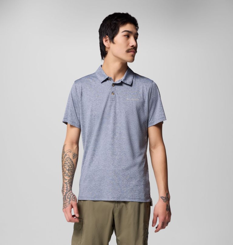 herre tech trail utility poloskjorte