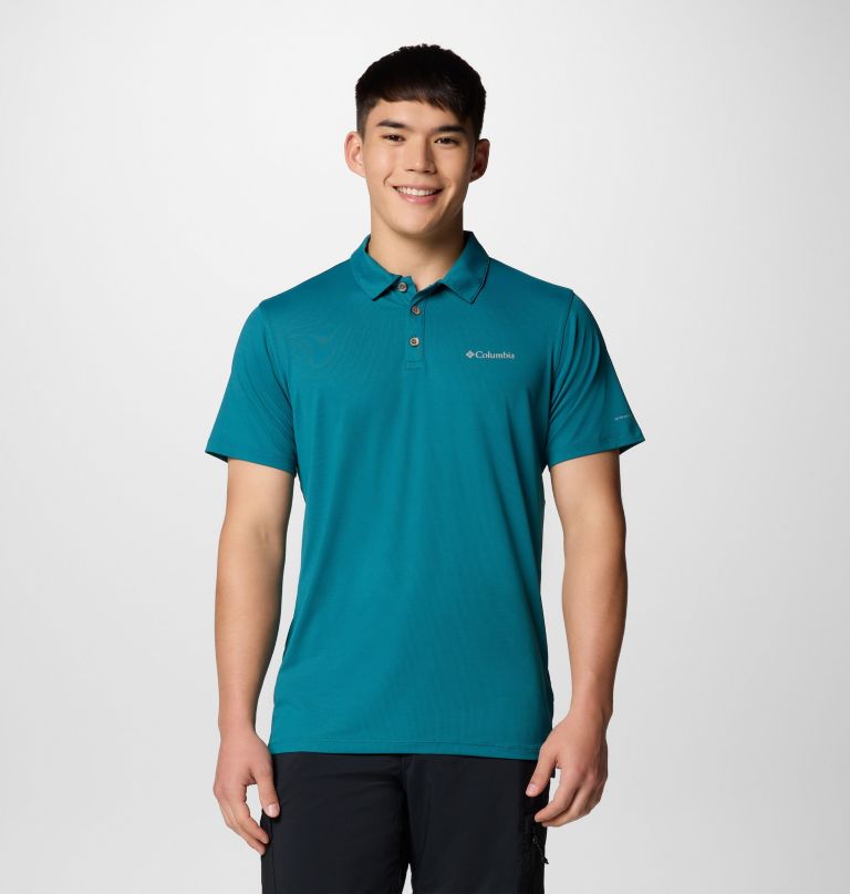 herre tech trail utility poloskjorte