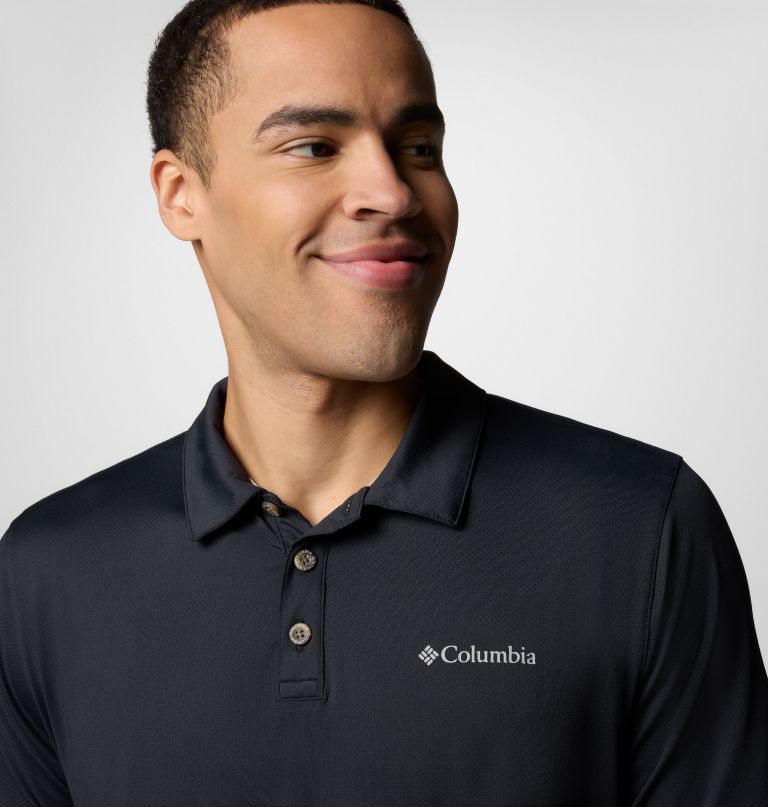 herre tech trail utility poloskjorte