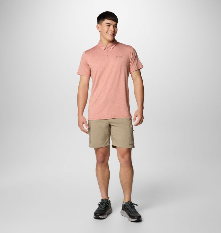 herre tech trail utility poloskjorte