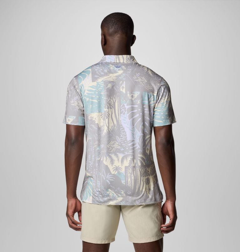 herre pfg super slack tide ii stretch poloskjorte