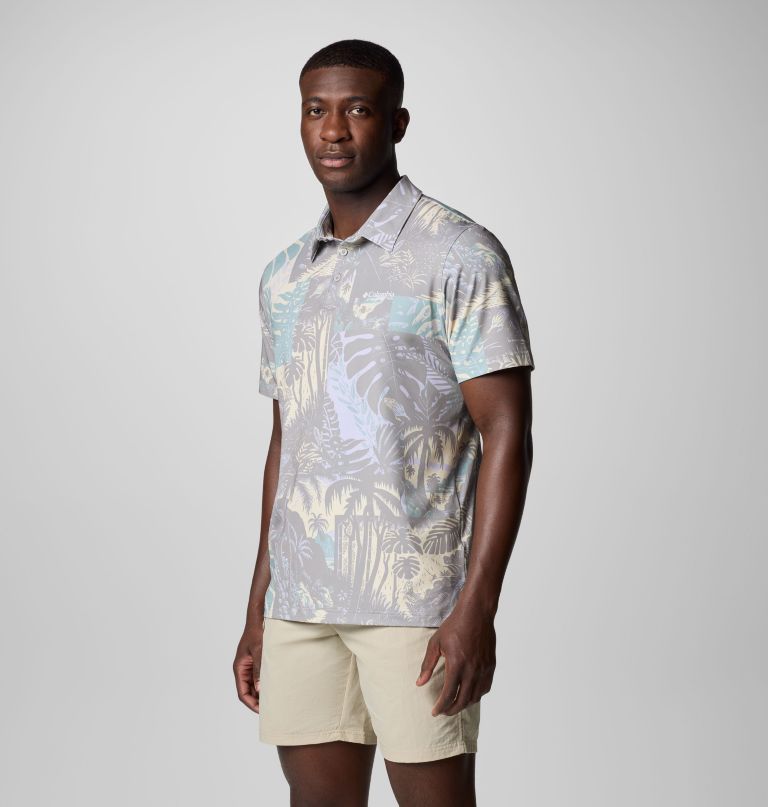 herre pfg super slack tide ii stretch poloskjorte