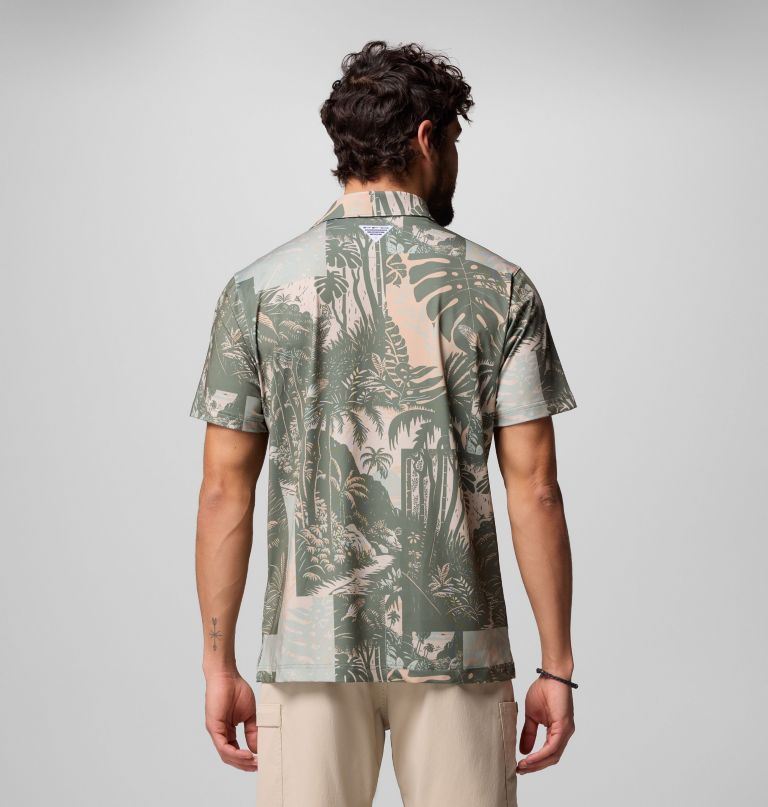 herre pfg super slack tide ii stretch poloskjorte