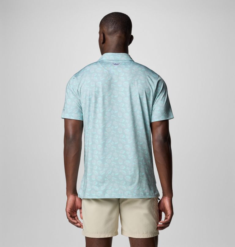 herre pfg super slack tide ii stretch poloskjorte