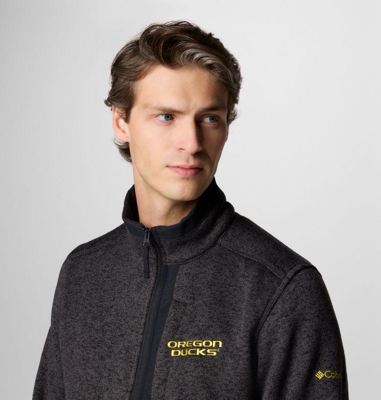 herre college genser weather fleece half zip genser – oregon