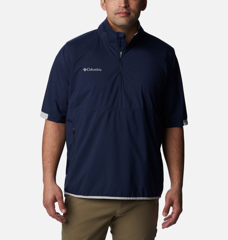 menn big shot golf pullover windbreaker