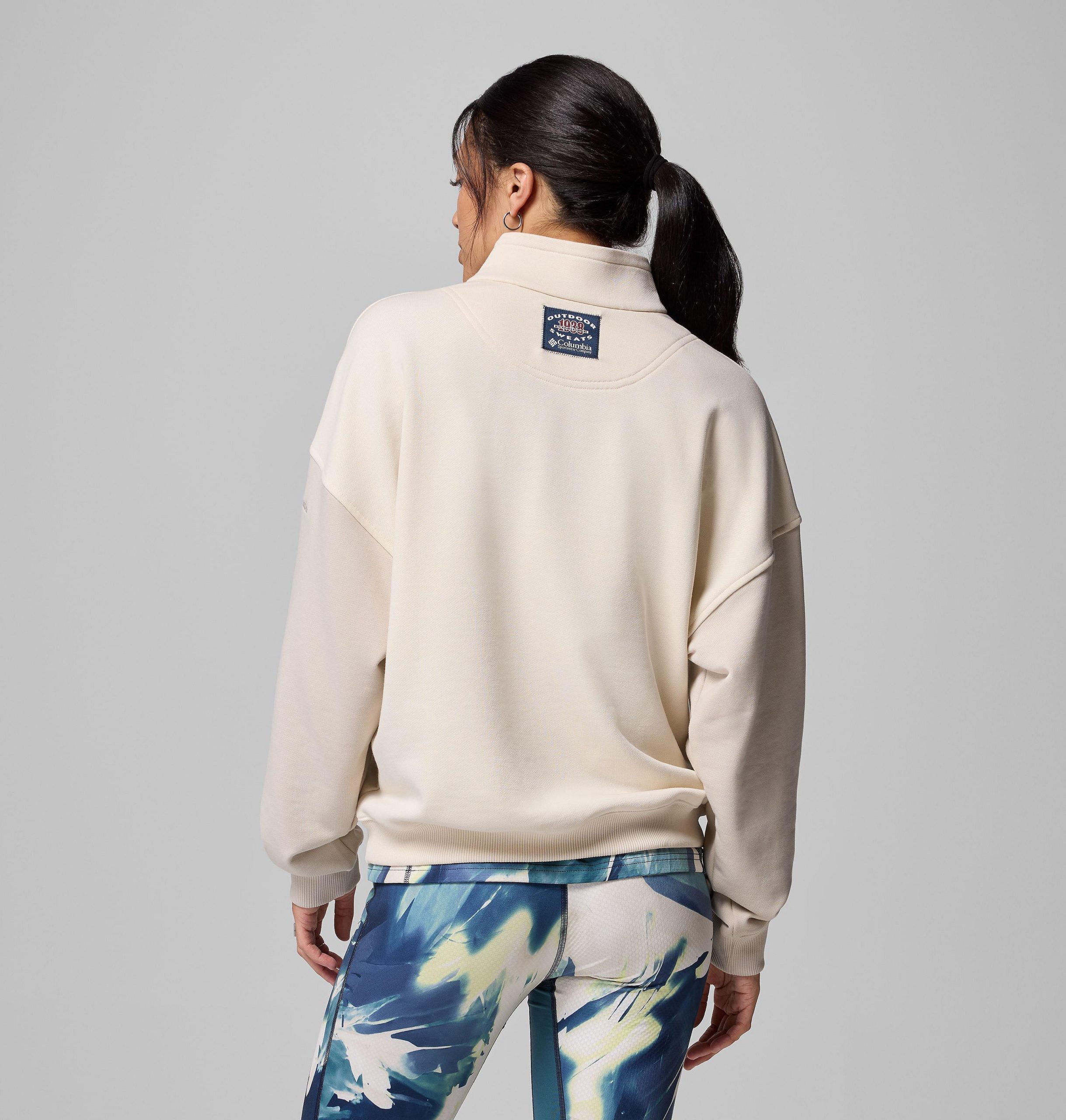 dame bugasweat half zip pullover