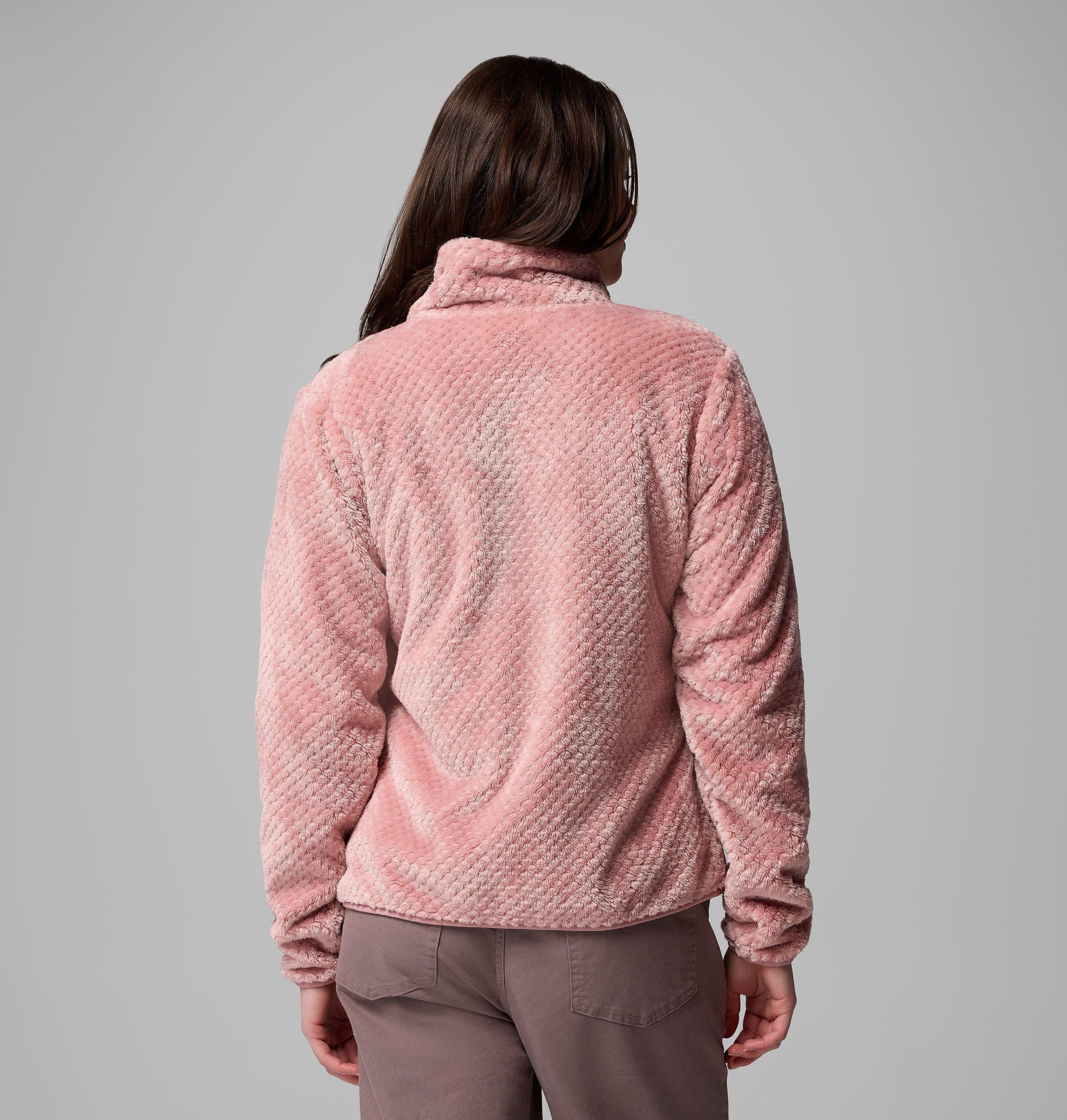 fire side ii sherpa fleece med glidelås for kvinner