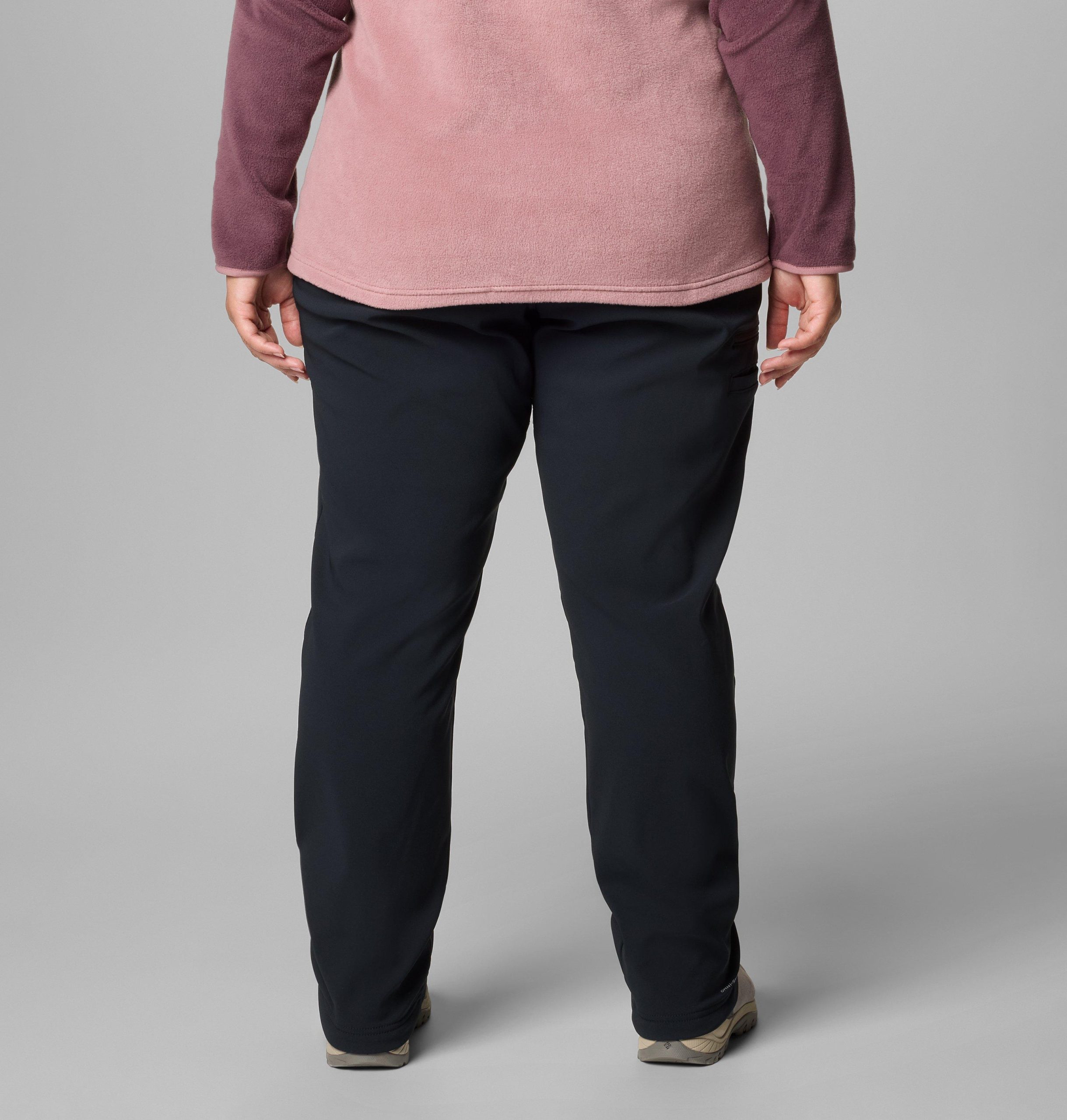 dame back beauty høye bukser - plus size
