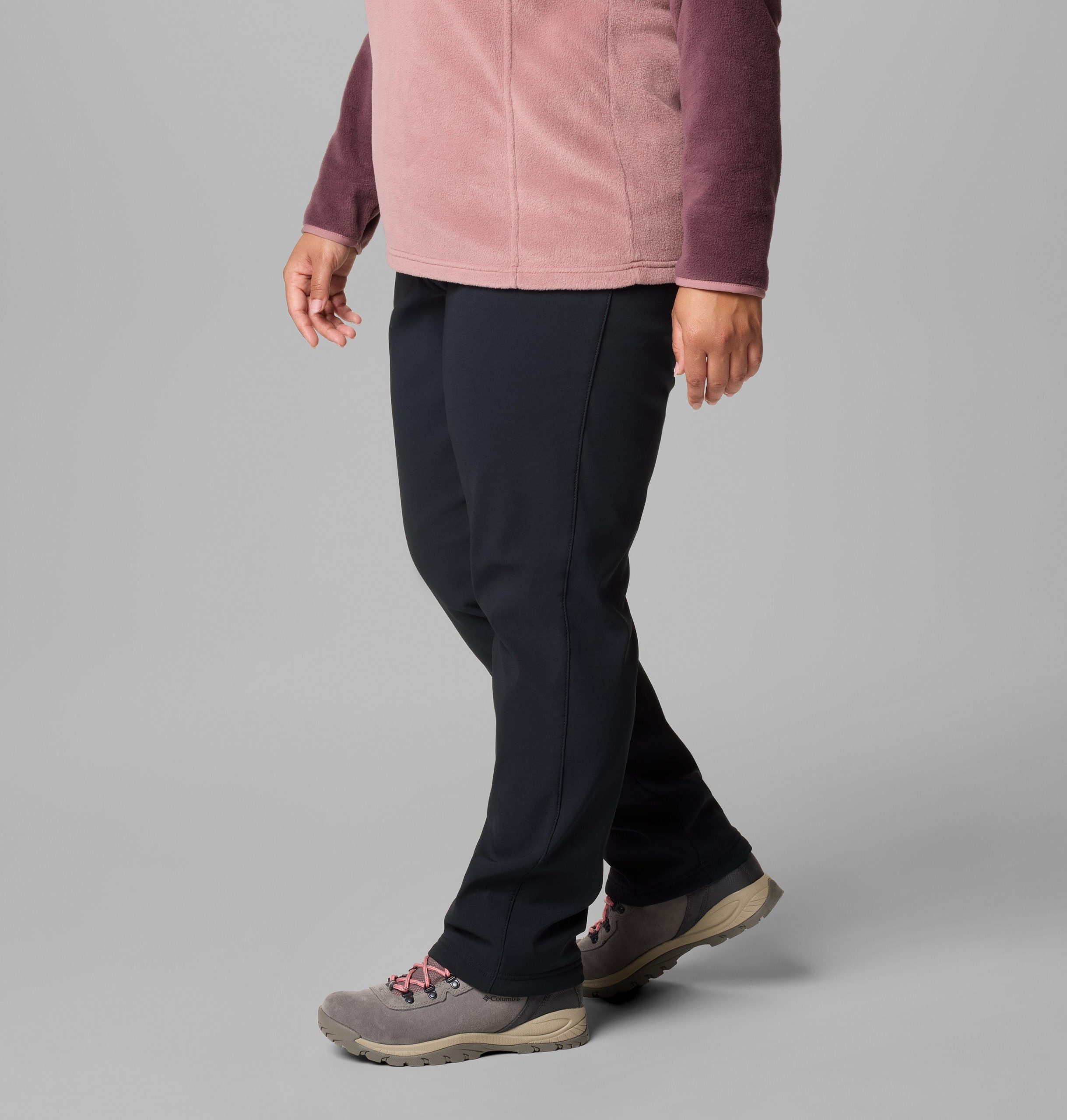 dame back beauty høye bukser - plus size