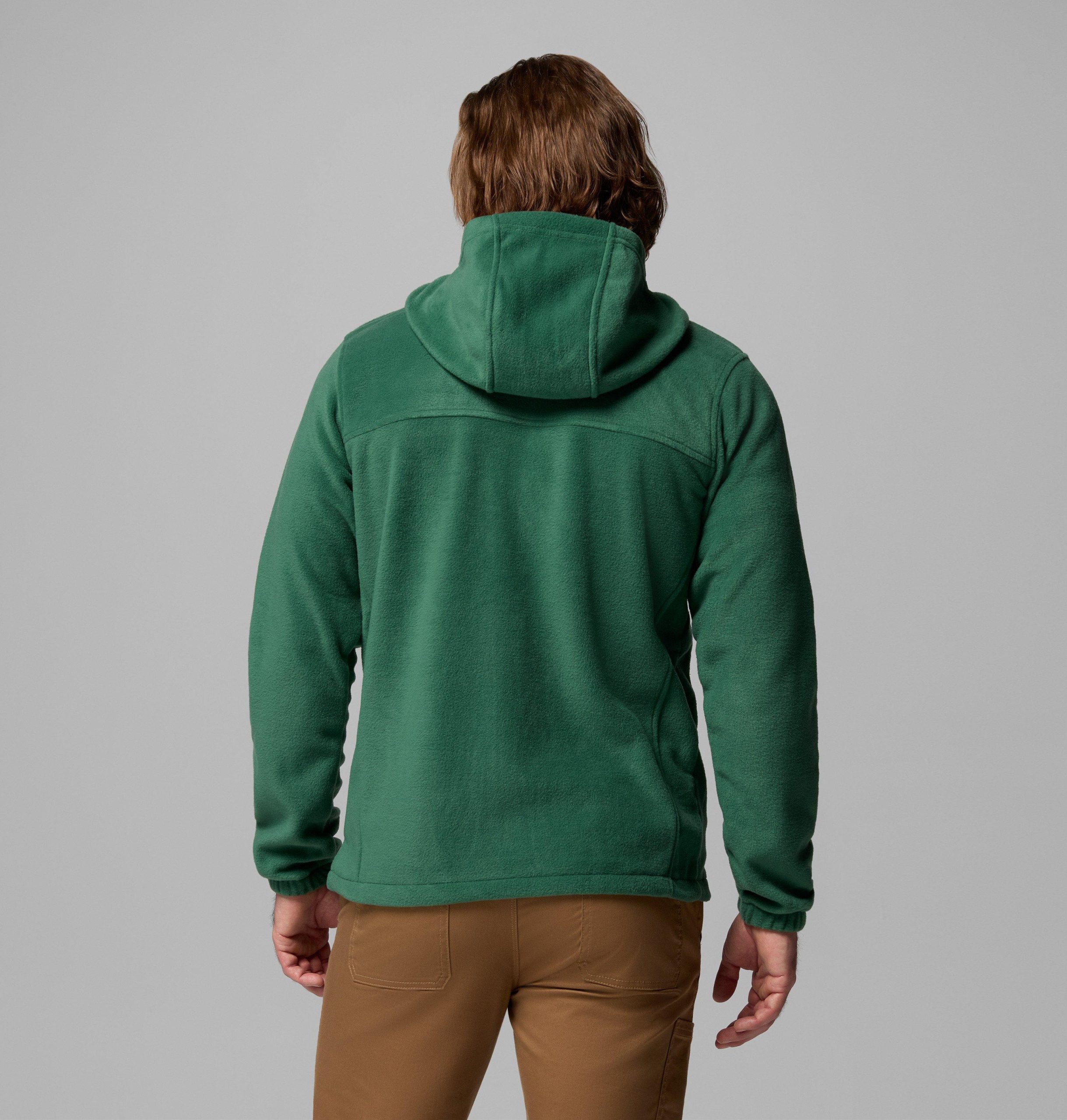 steens mountain fleece-hettegenser med glidelås for menn – tall