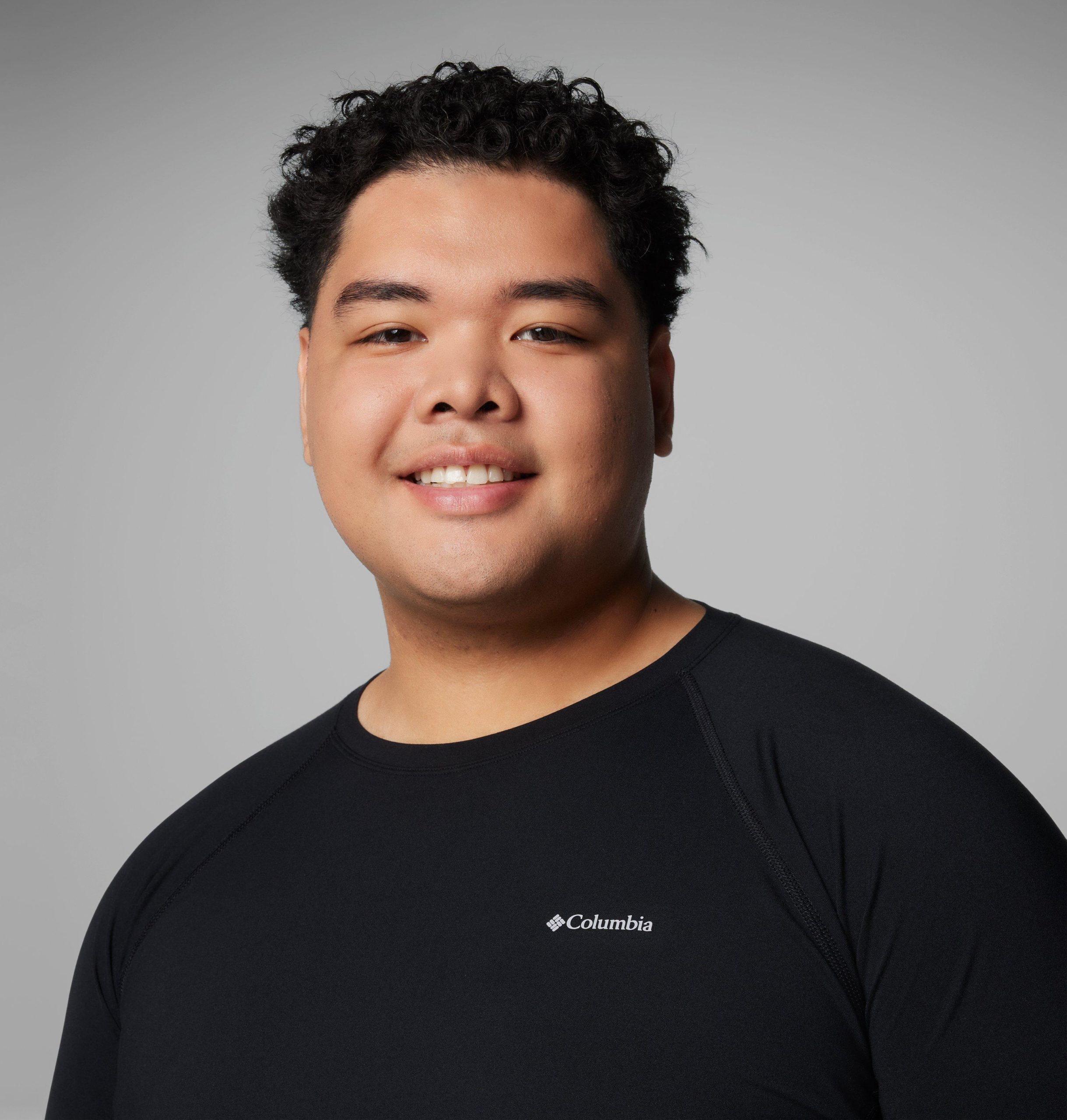 herre mellomvekts baselayer crew-skjorte – stor