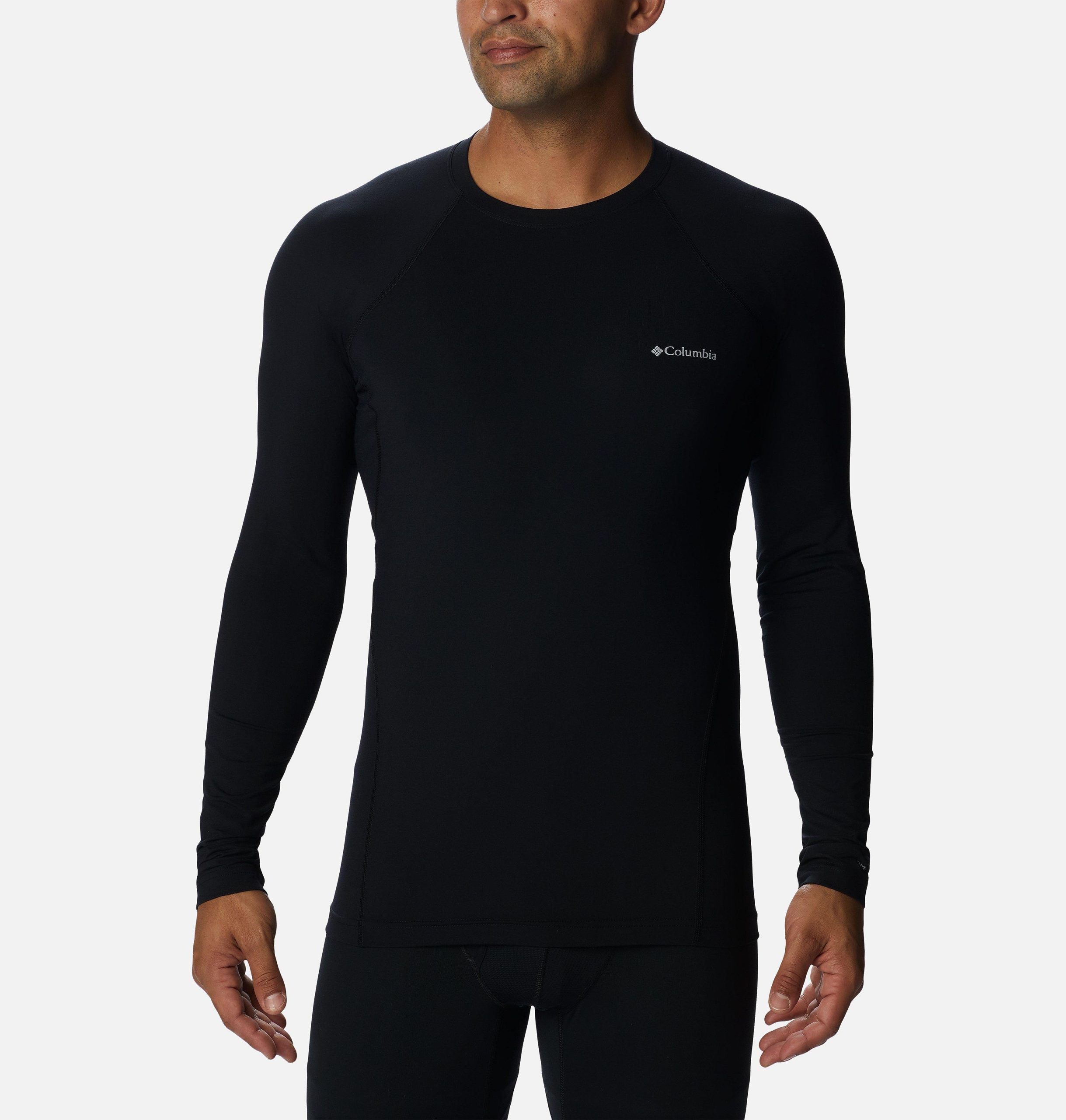 herre mellomvekts baselayer crew-skjorte – tall
