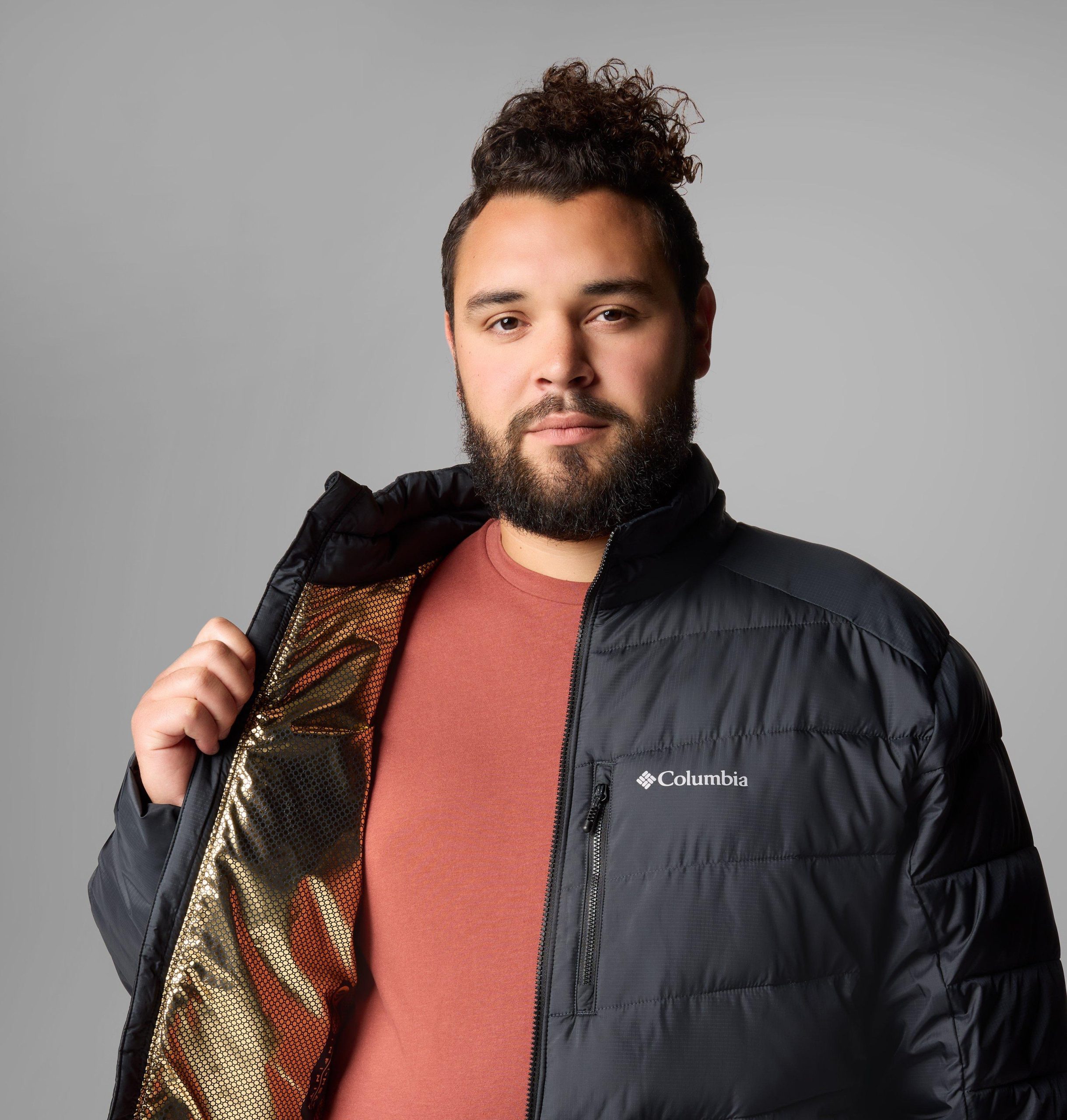 herre labyrinth loop ii-jakke – stor