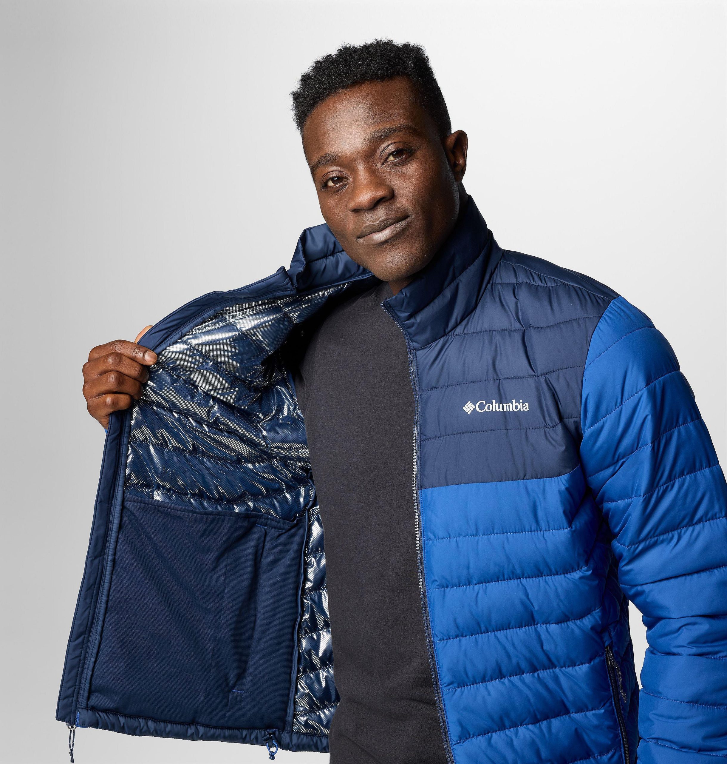 herre powder lite ii-jakke – høy