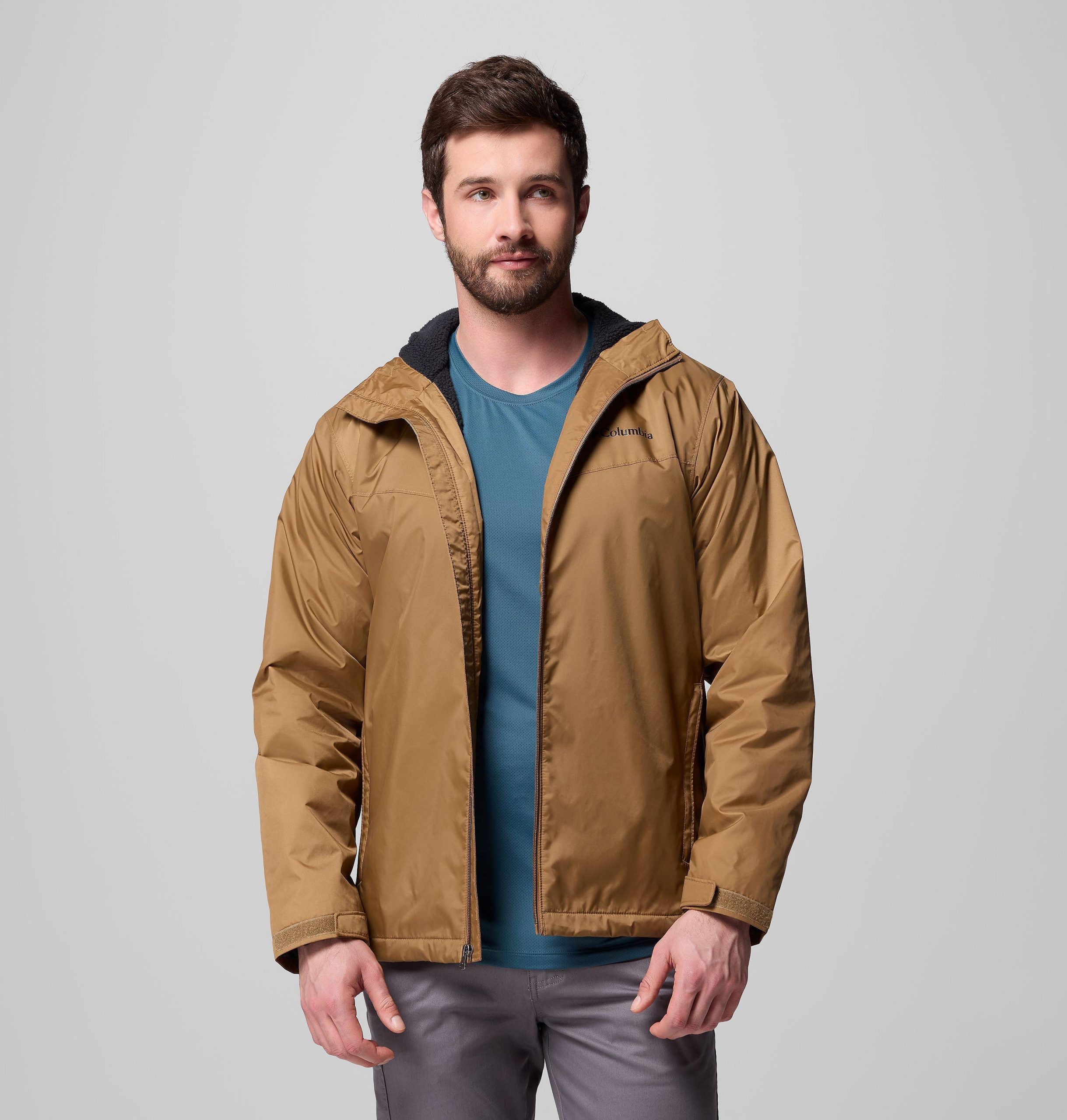 glennaker ii sherpa-fôret jakke for menn