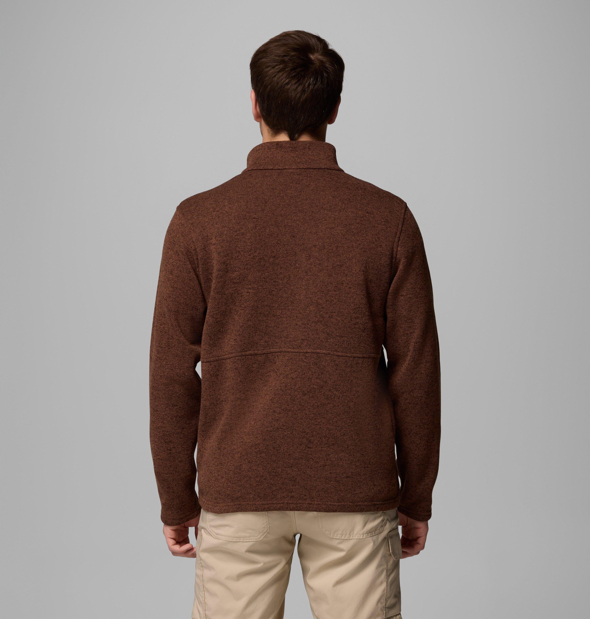 herre alto pass fleece med glidelås