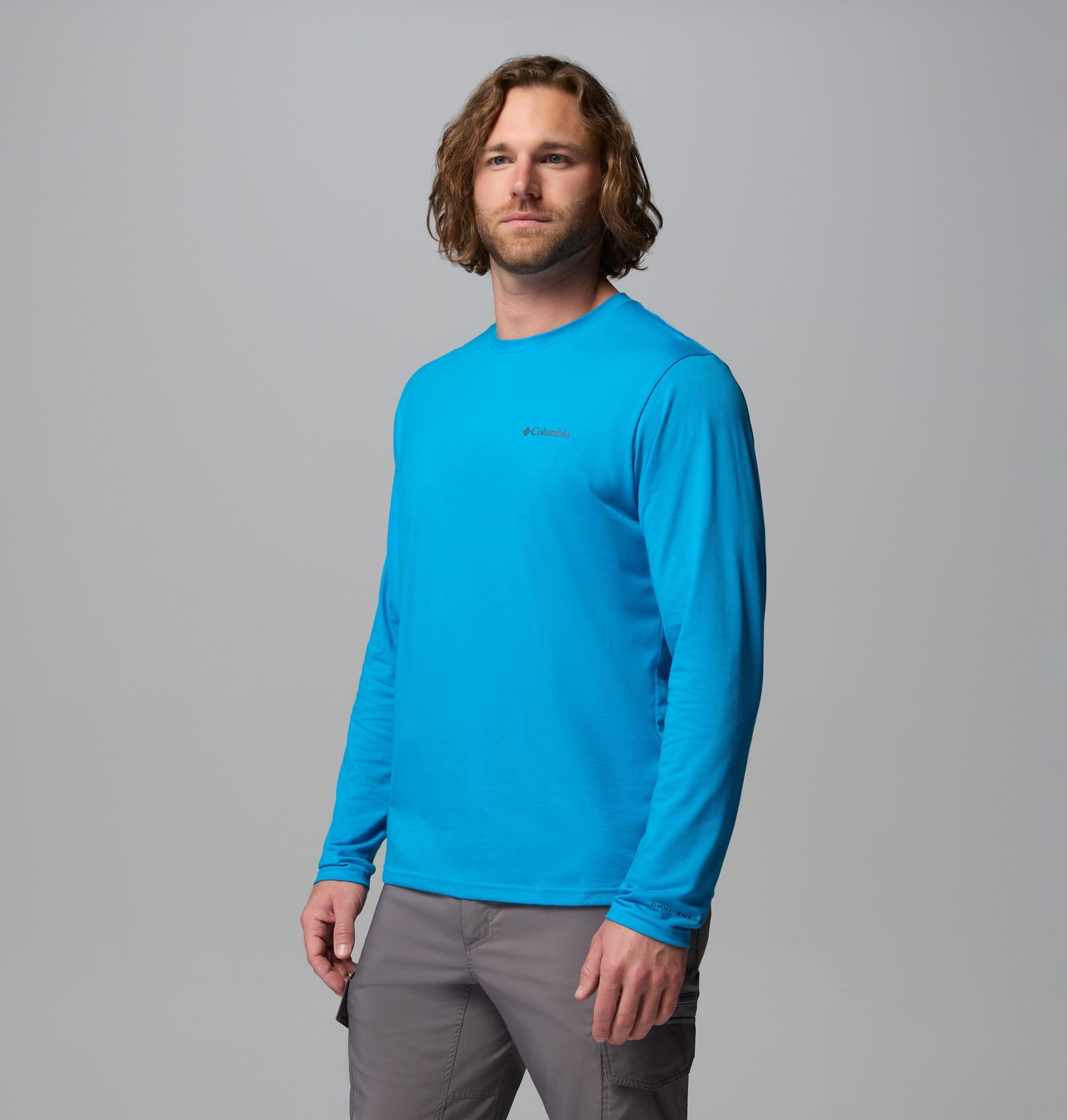 menn canyonland trail langermet t-skjorte