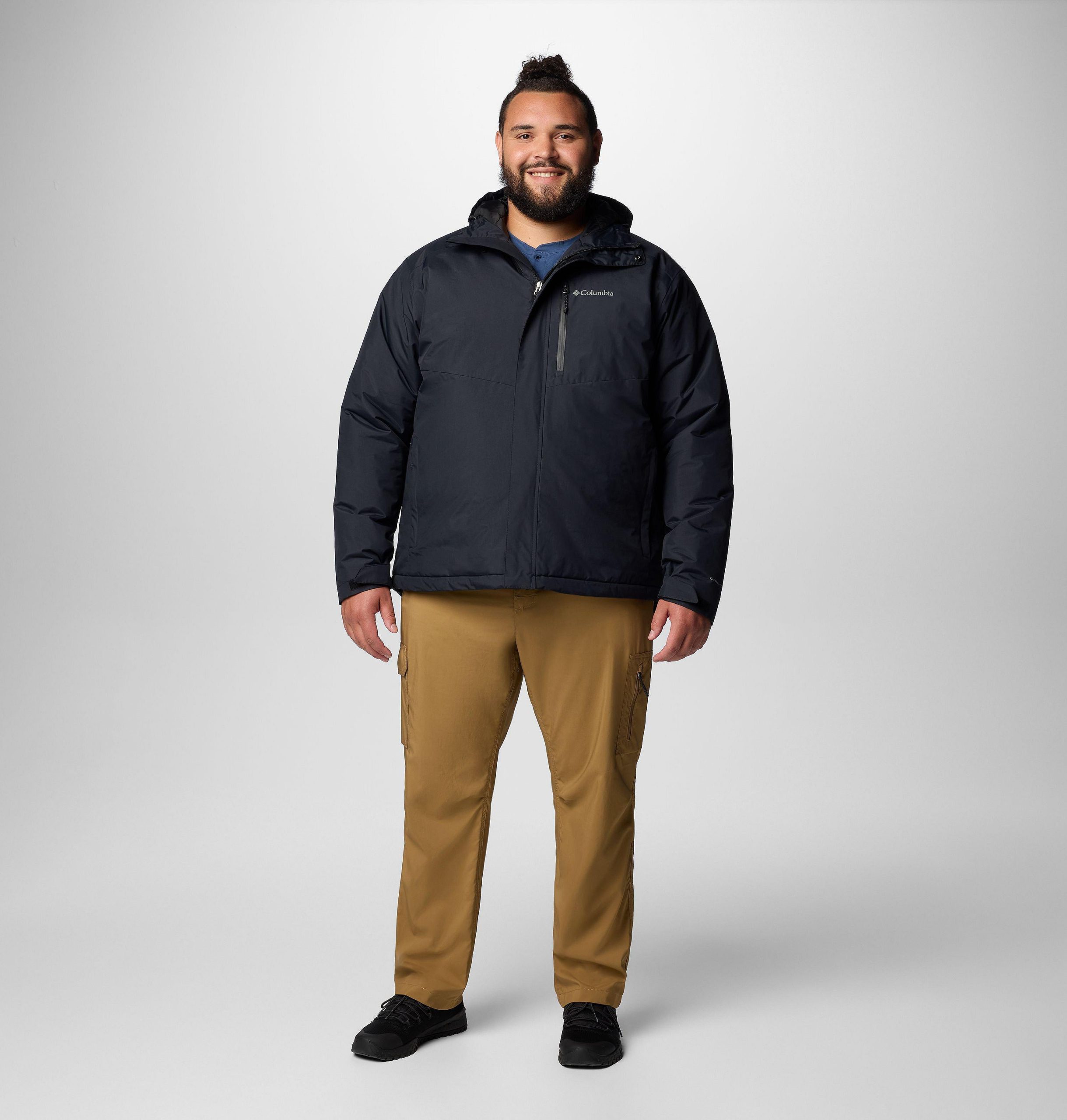 herre cascadian peaks isolert jakke – stor