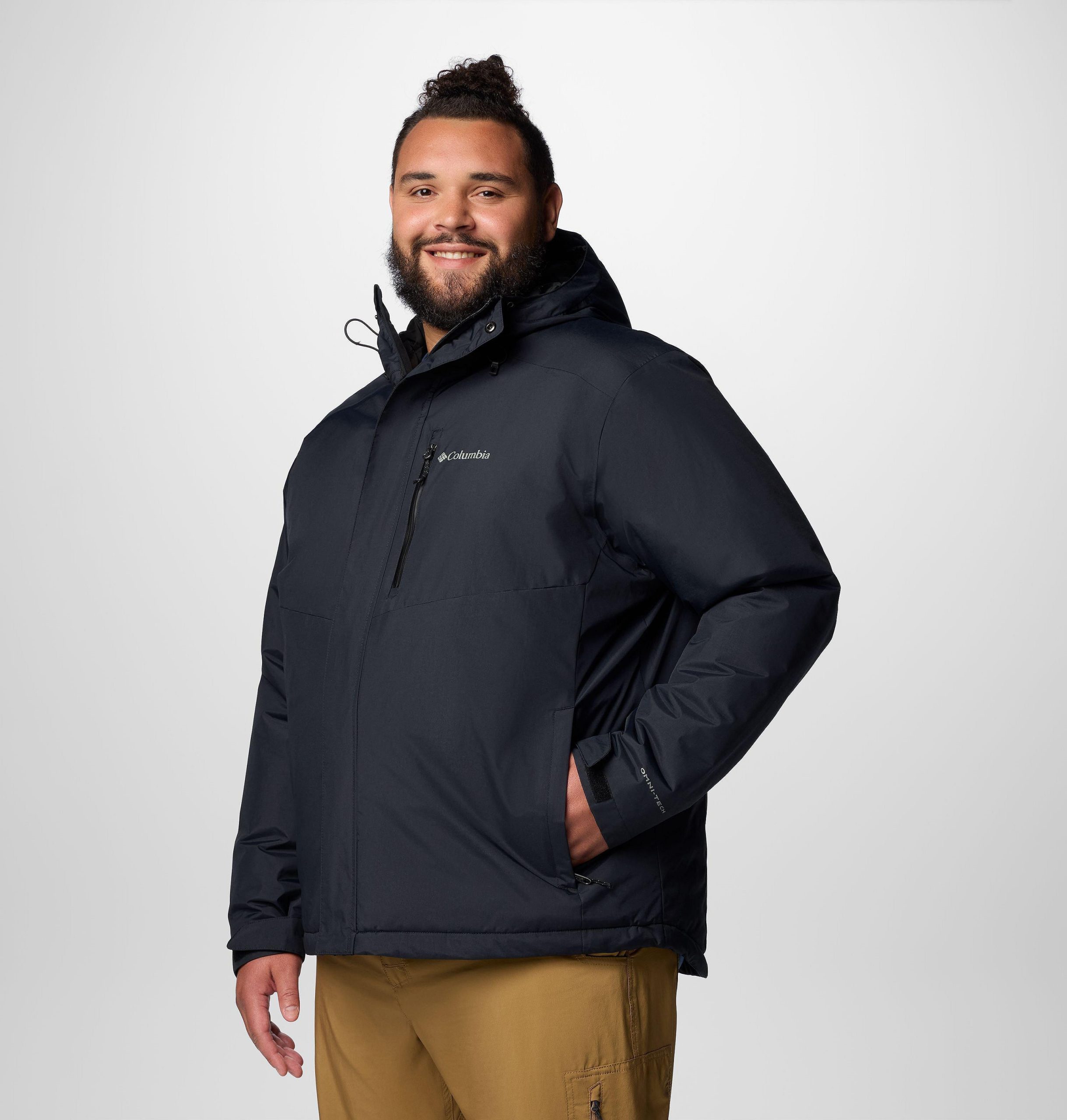 herre cascadian peaks isolert jakke – stor
