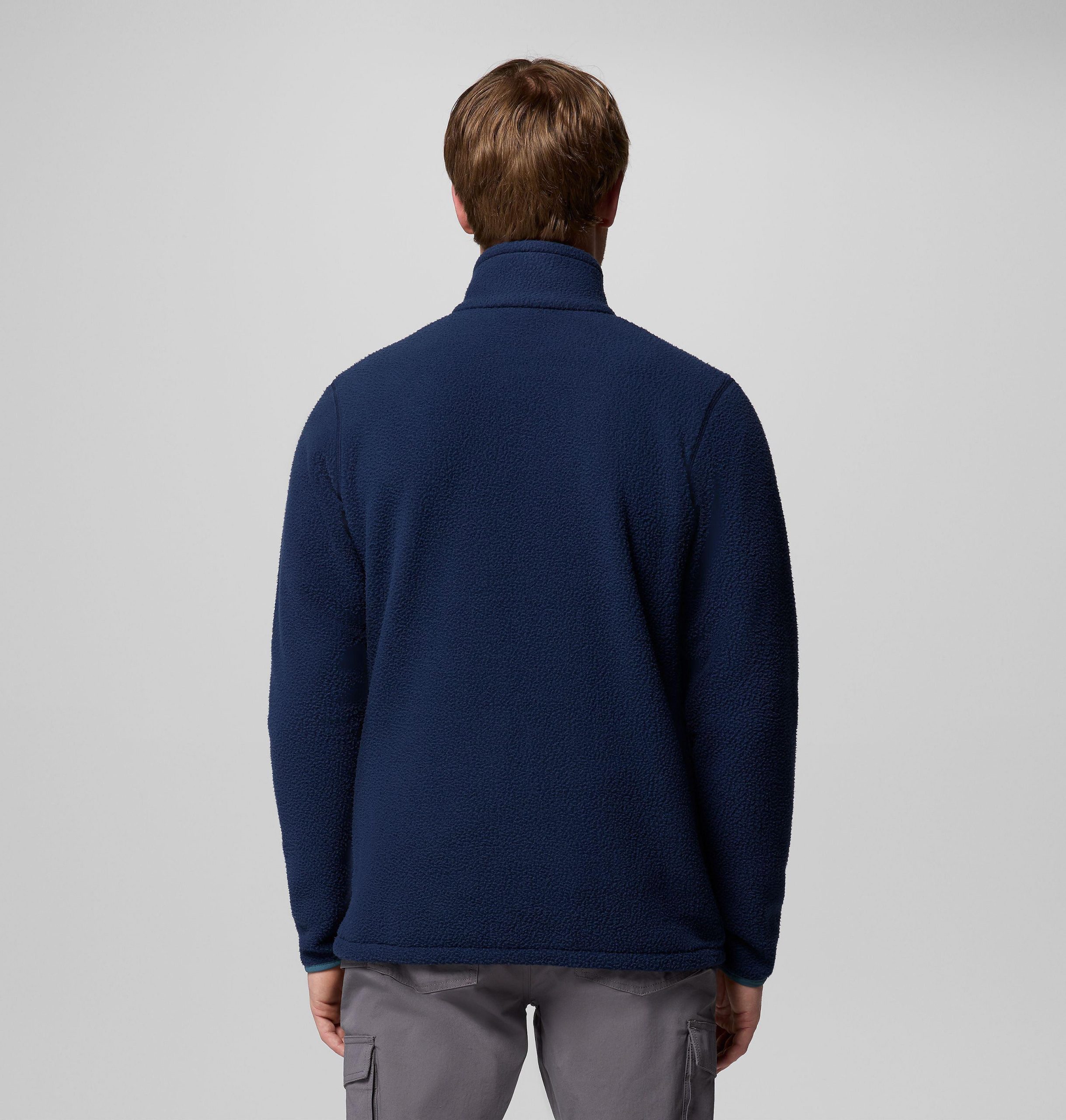 herre jasper ridge pebbled full zip fleece